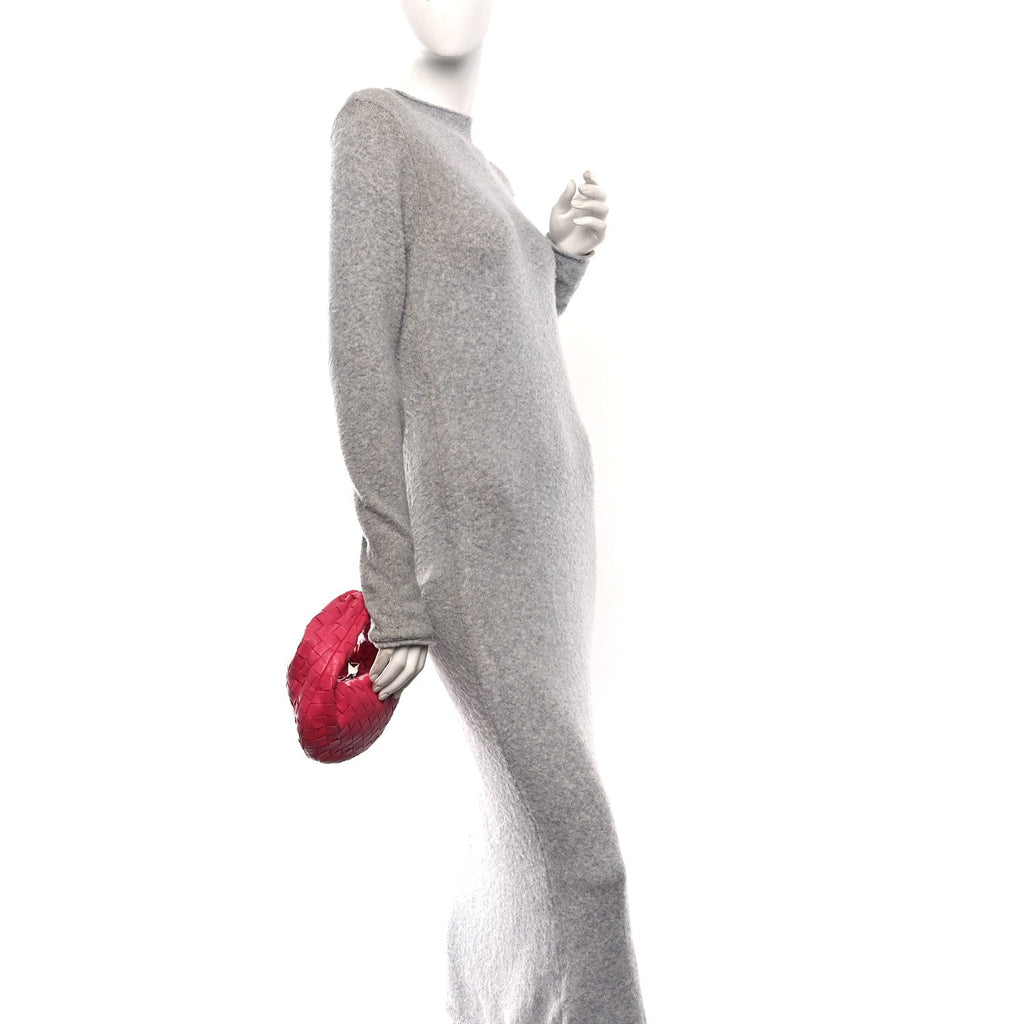 Nappa Intrecciato Mini Jodie Cranberry