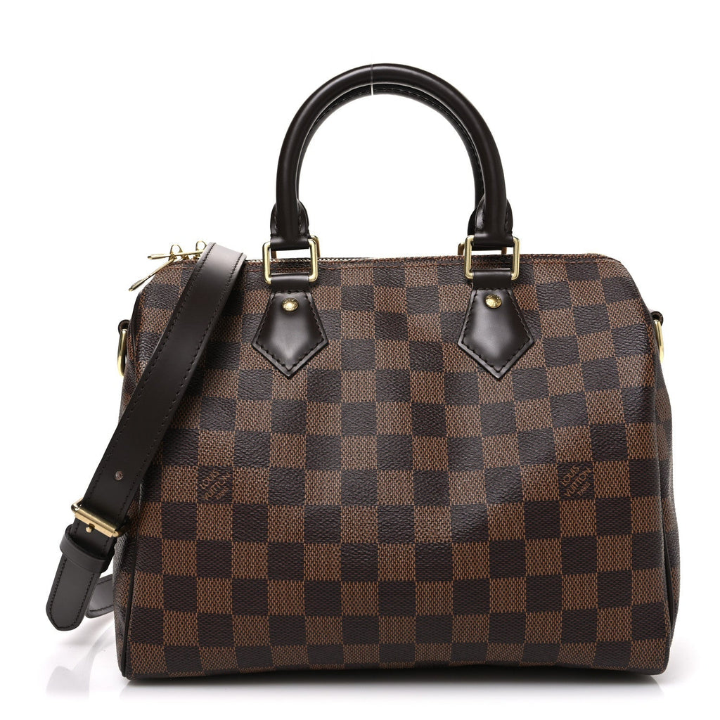 Damier Ebene Speedy Bandouliere 25