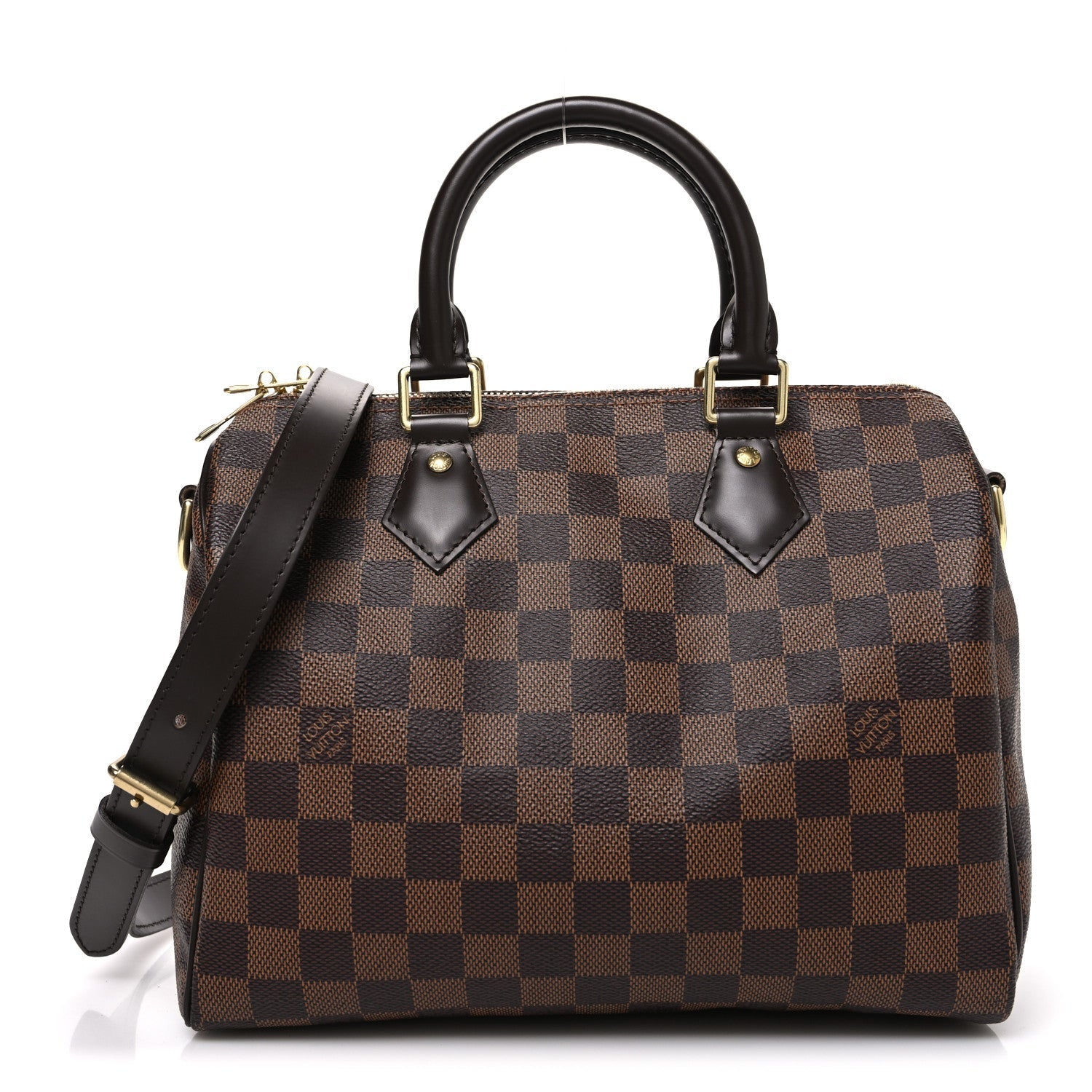 Damier Ebene Speedy Bandouliere 25