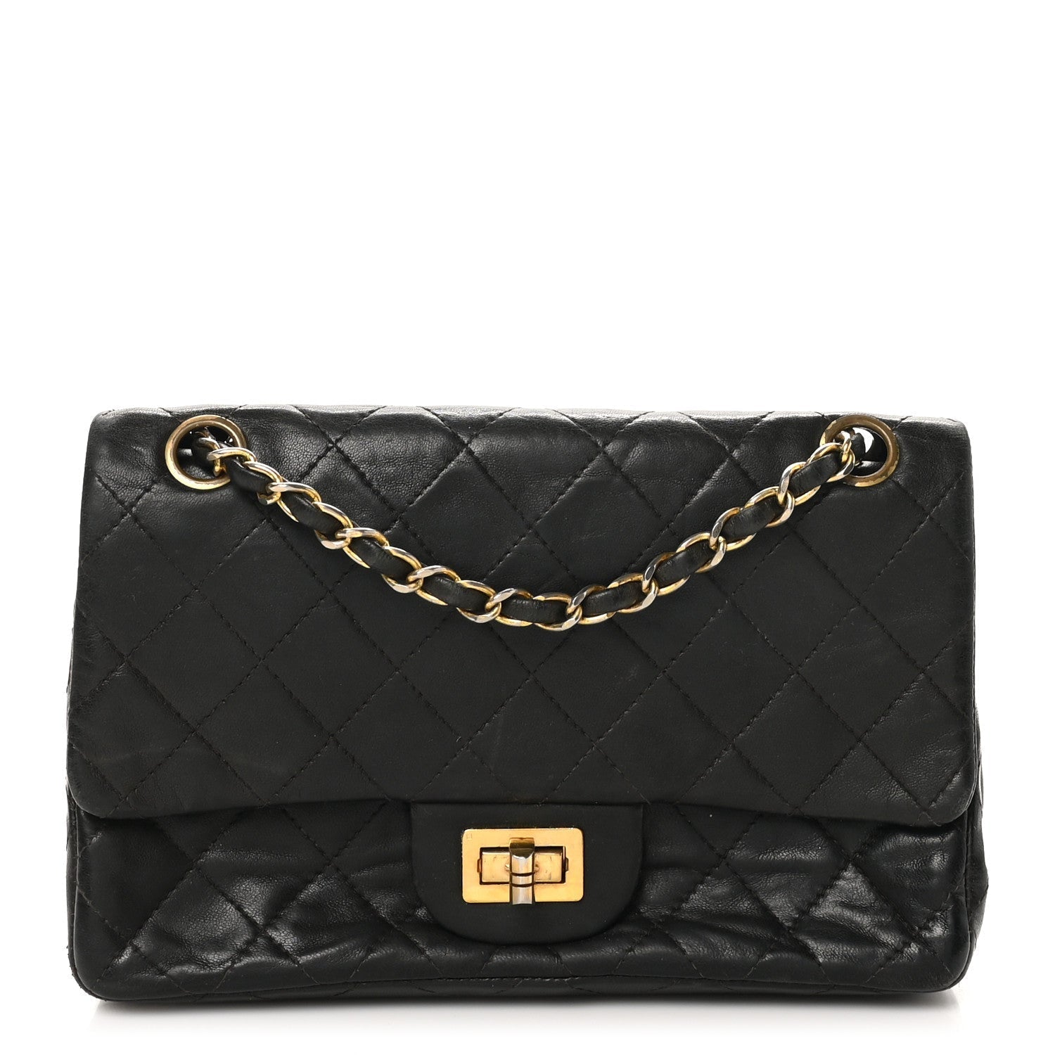 Lambskin Quilted 2.55 Reissue 224 Flap Brown