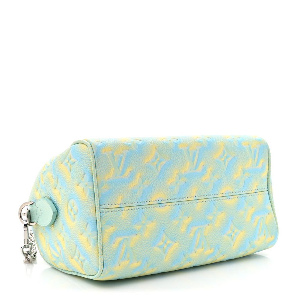 Empreinte Monogram Summer Stardust Speedy 20 Water Green