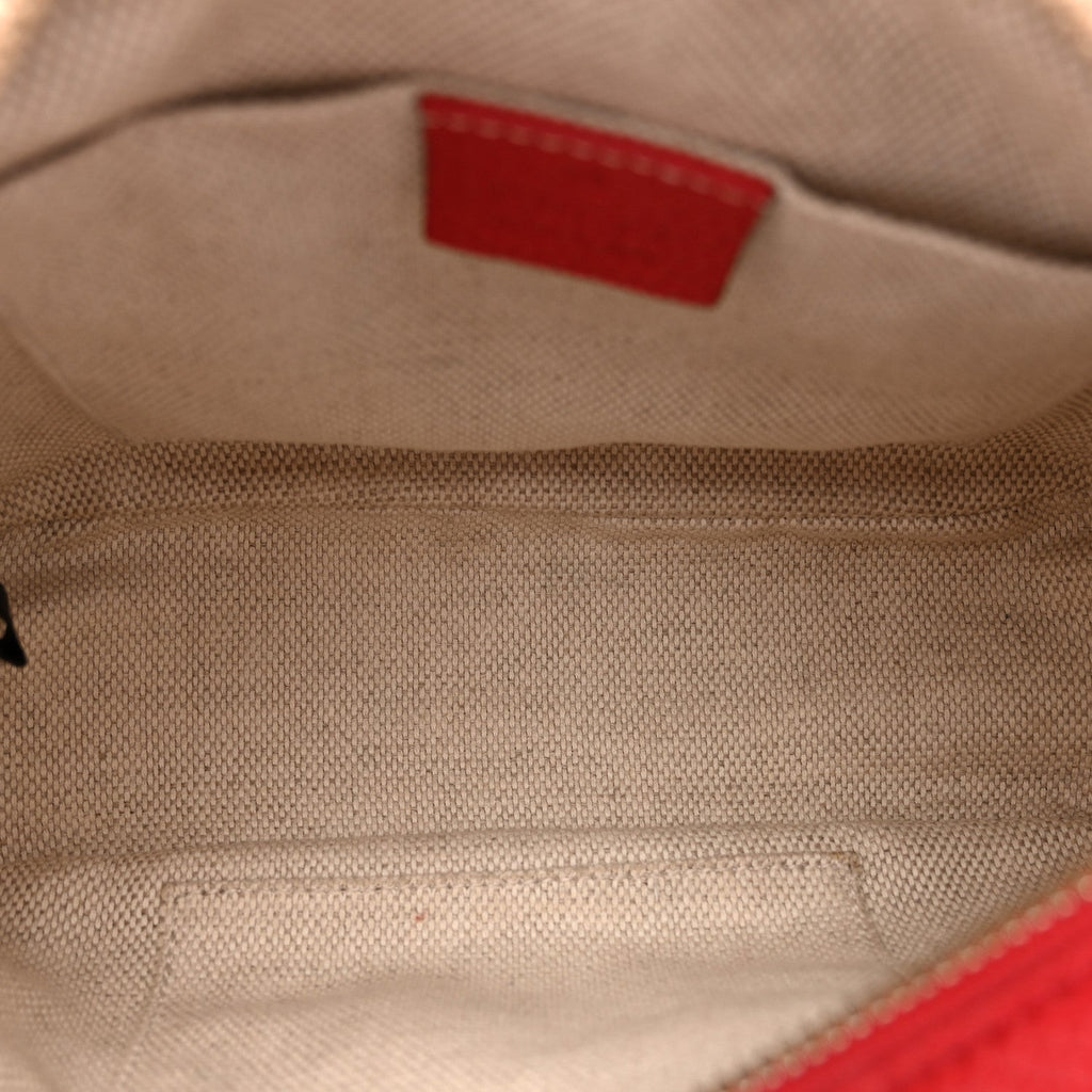 Pebbled Calfskin Small Soho Disco Bag Tabasco Red