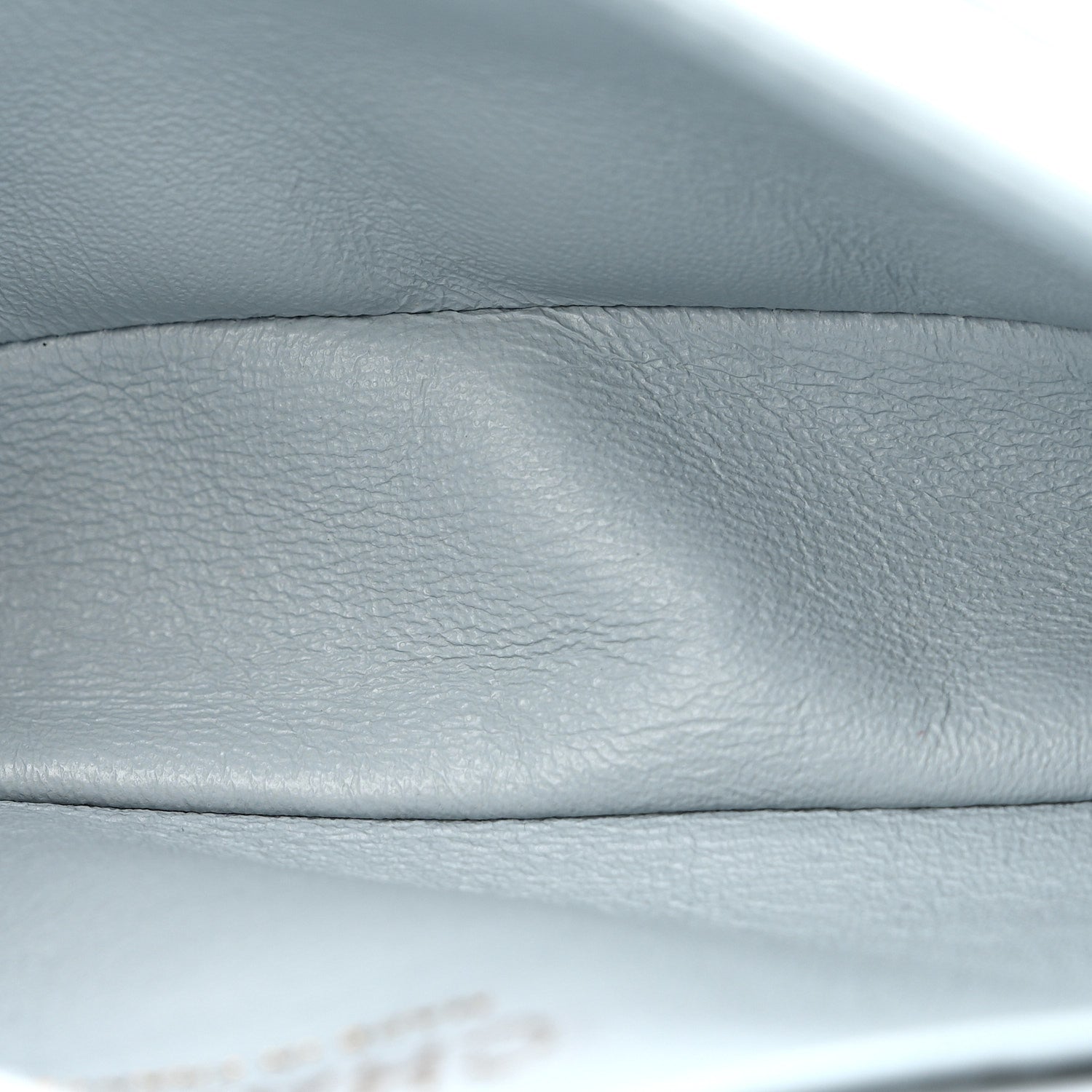 Aged Calfskin Quilted 2.55 Reissue Chain Waist Bag Light Blue