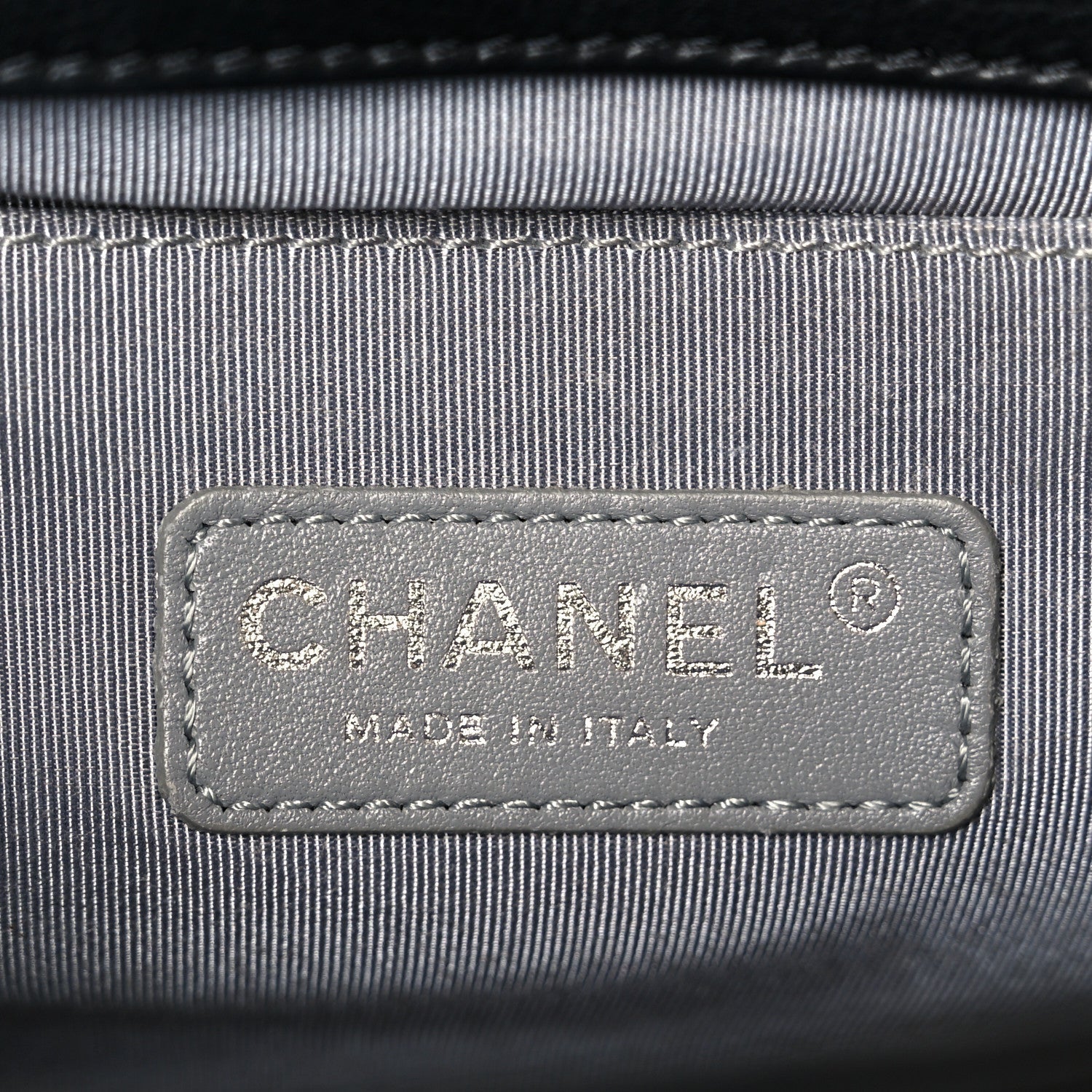 Calfskin Quilted Medium Boy Flap Black