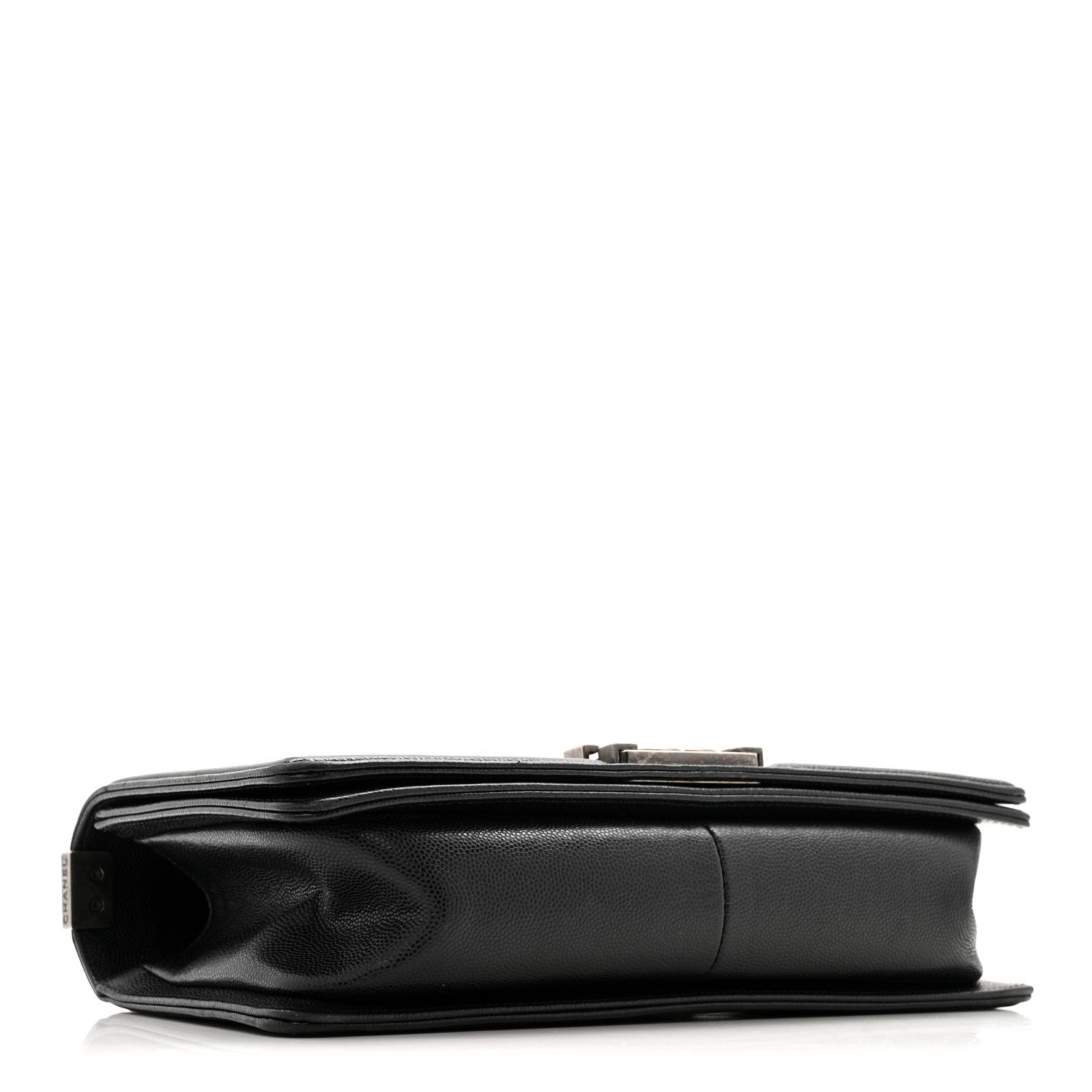 Caviar Quilted Medium Boy Flap Black