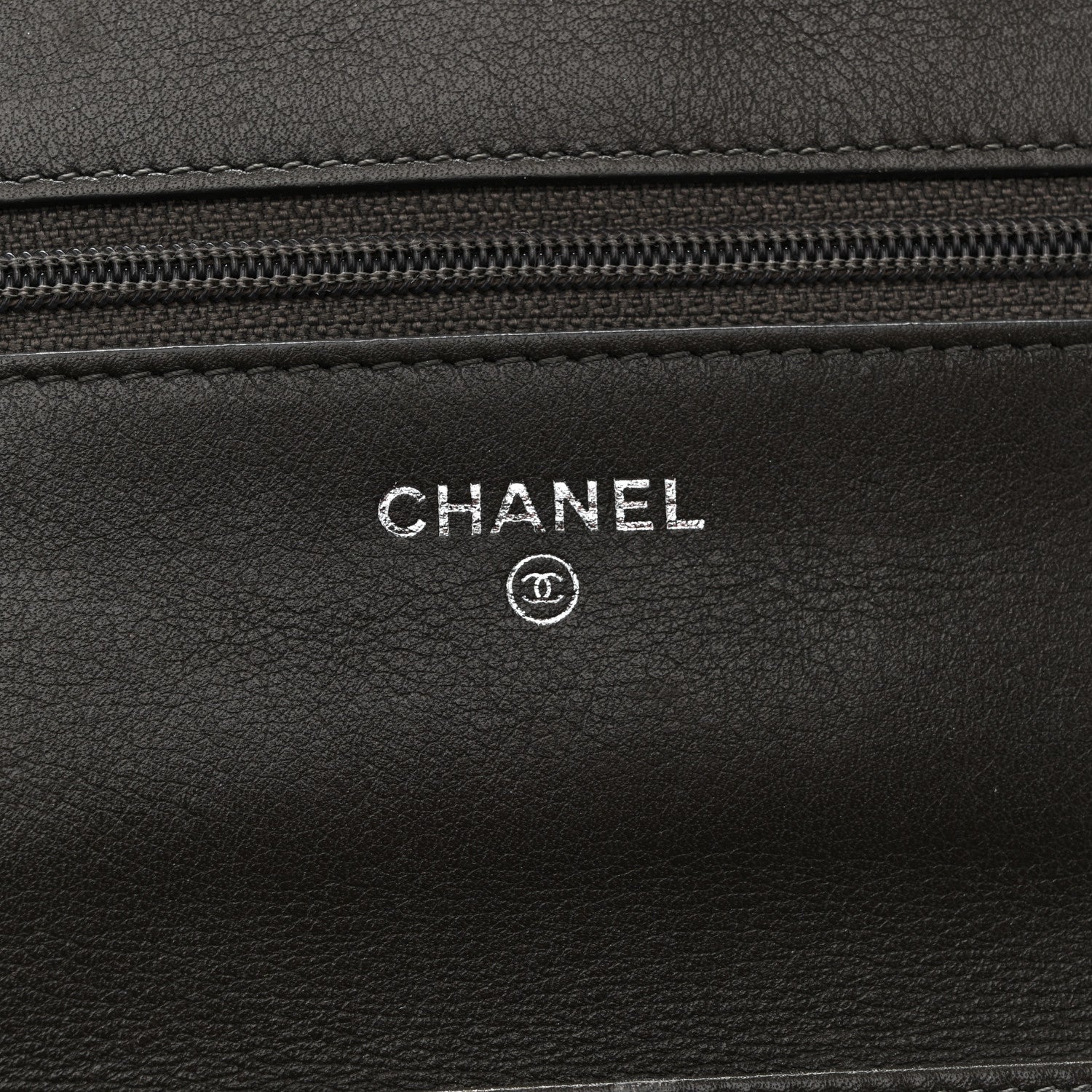Caviar Timeless CC Wallet on Chain WOC Grey