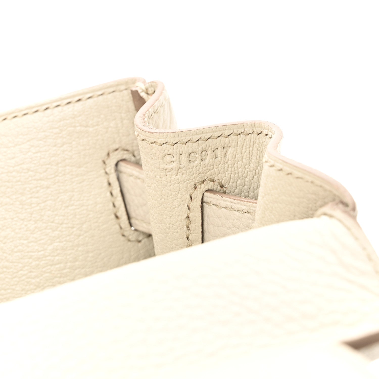 Togo Matte Alligator Kelly Retourne Touch 28 Beton