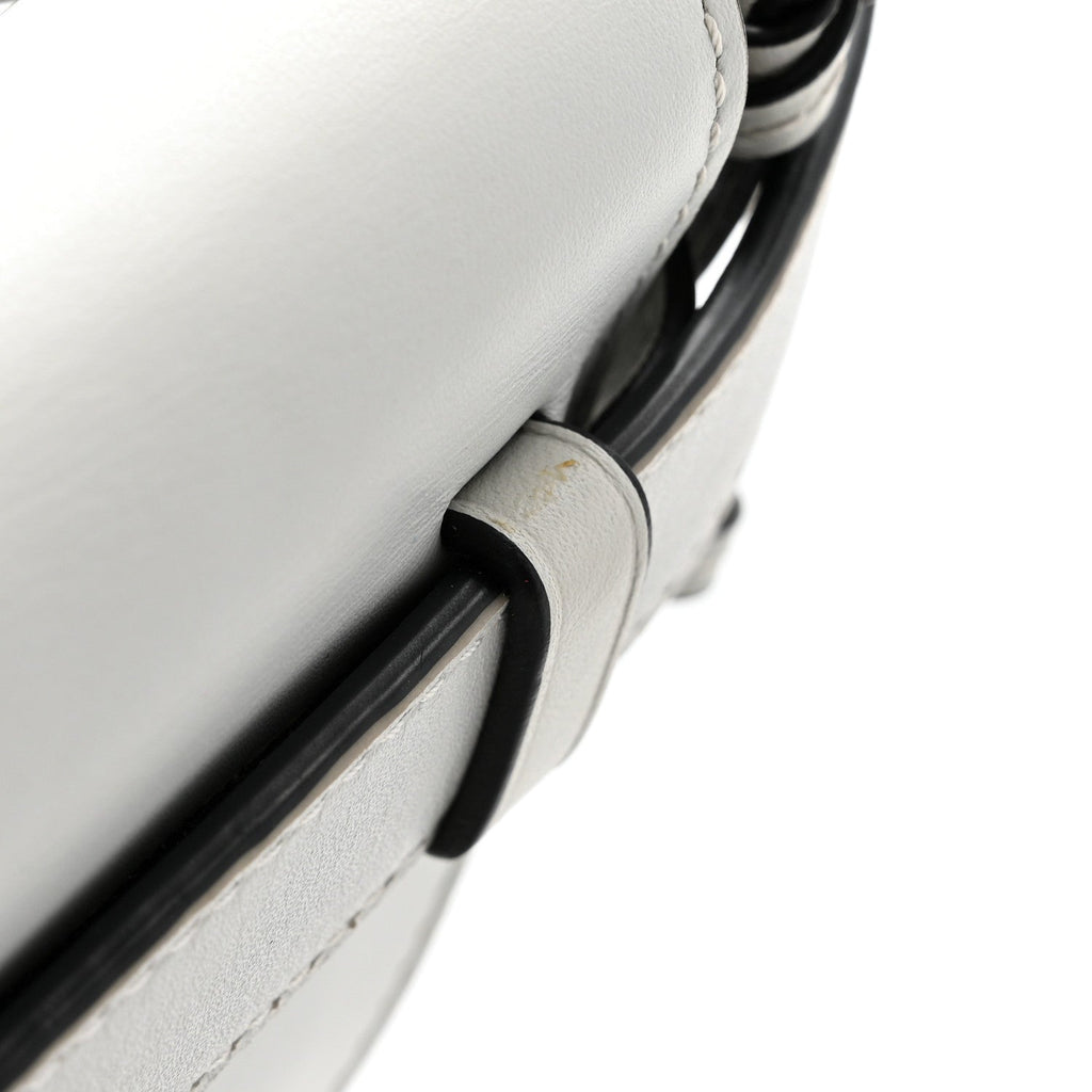 Calfskin Mini Gate Belt Bag Kaolin
