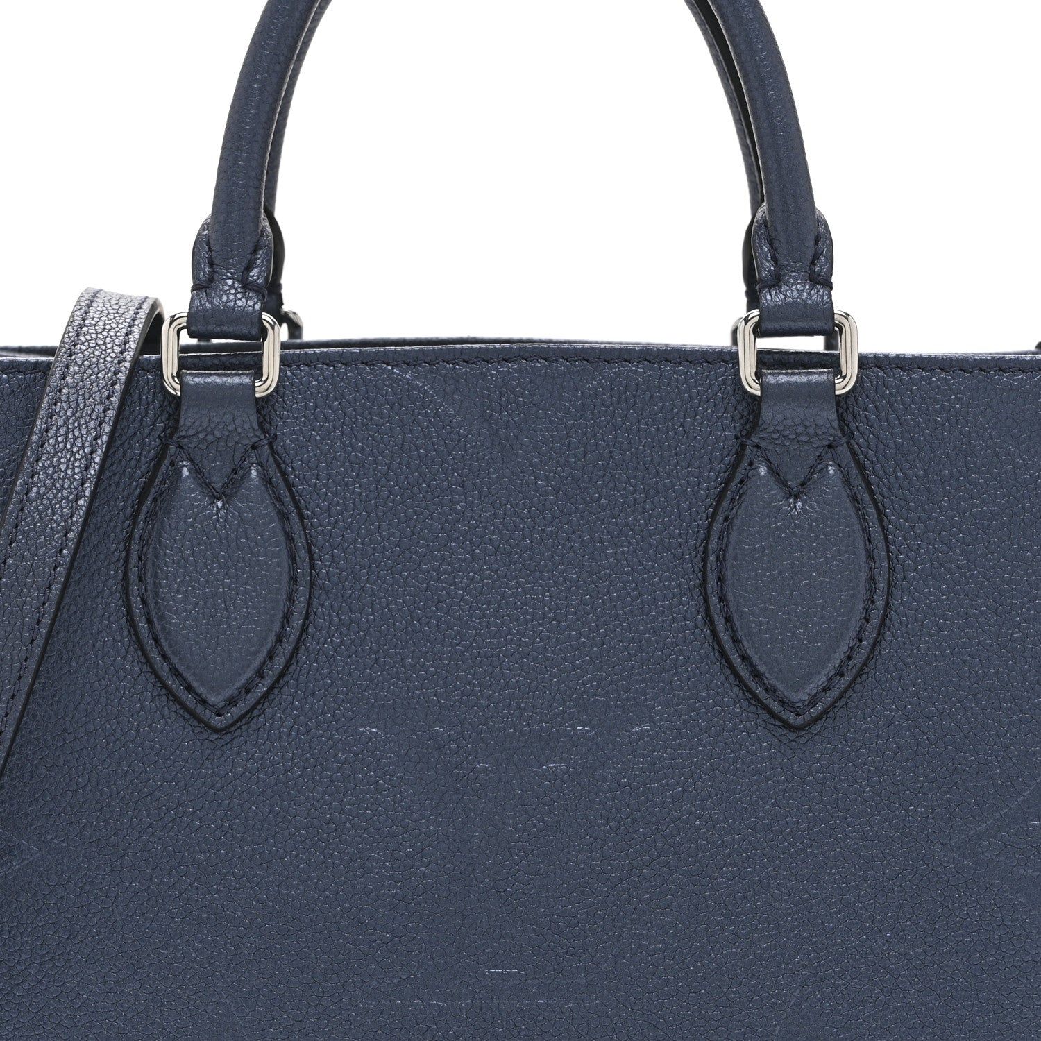 Metallic Empreinte Monogram Giant Onthego PM Navy Nacre