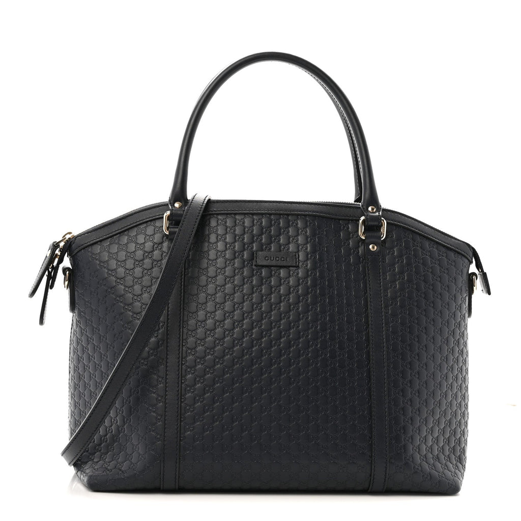 Soft Microguccissima Dome Satchel Navy