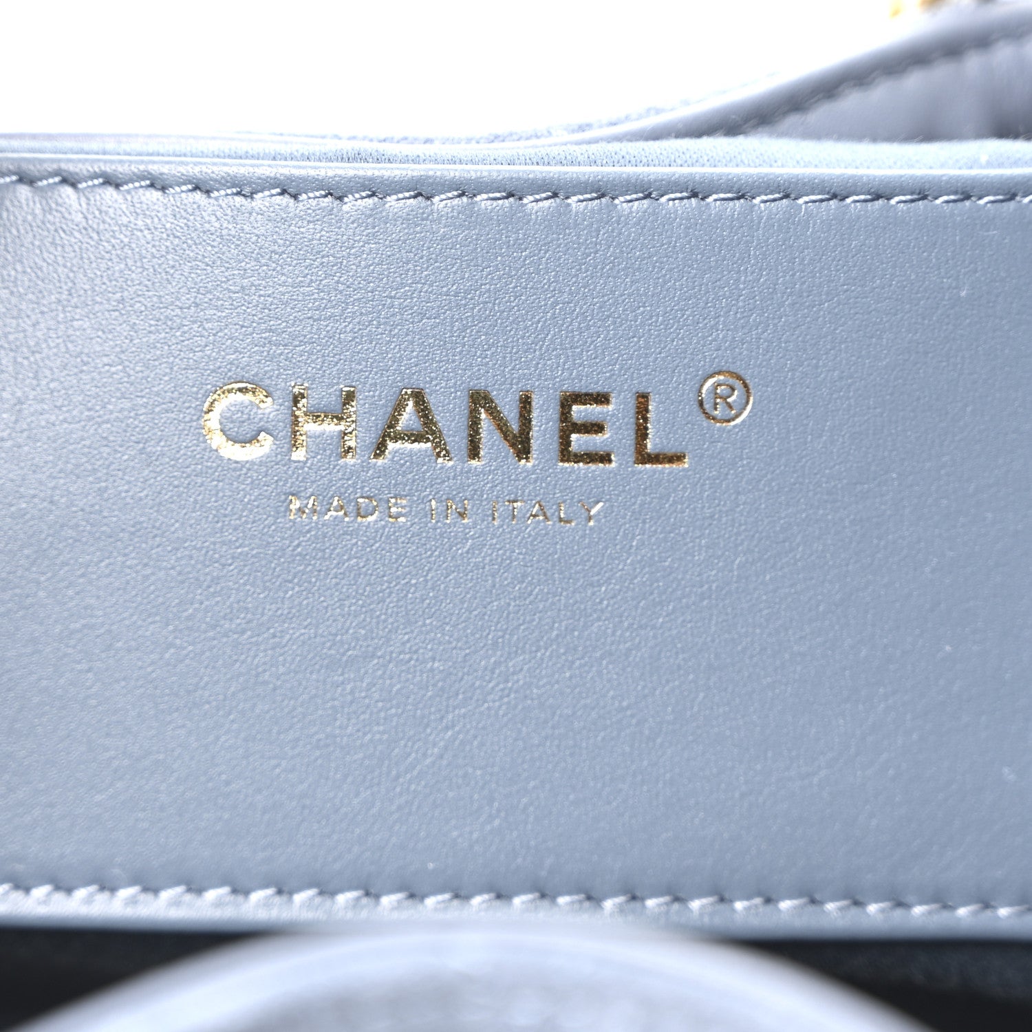 Suede Quilted Small Chanel 25 Handbag Blue