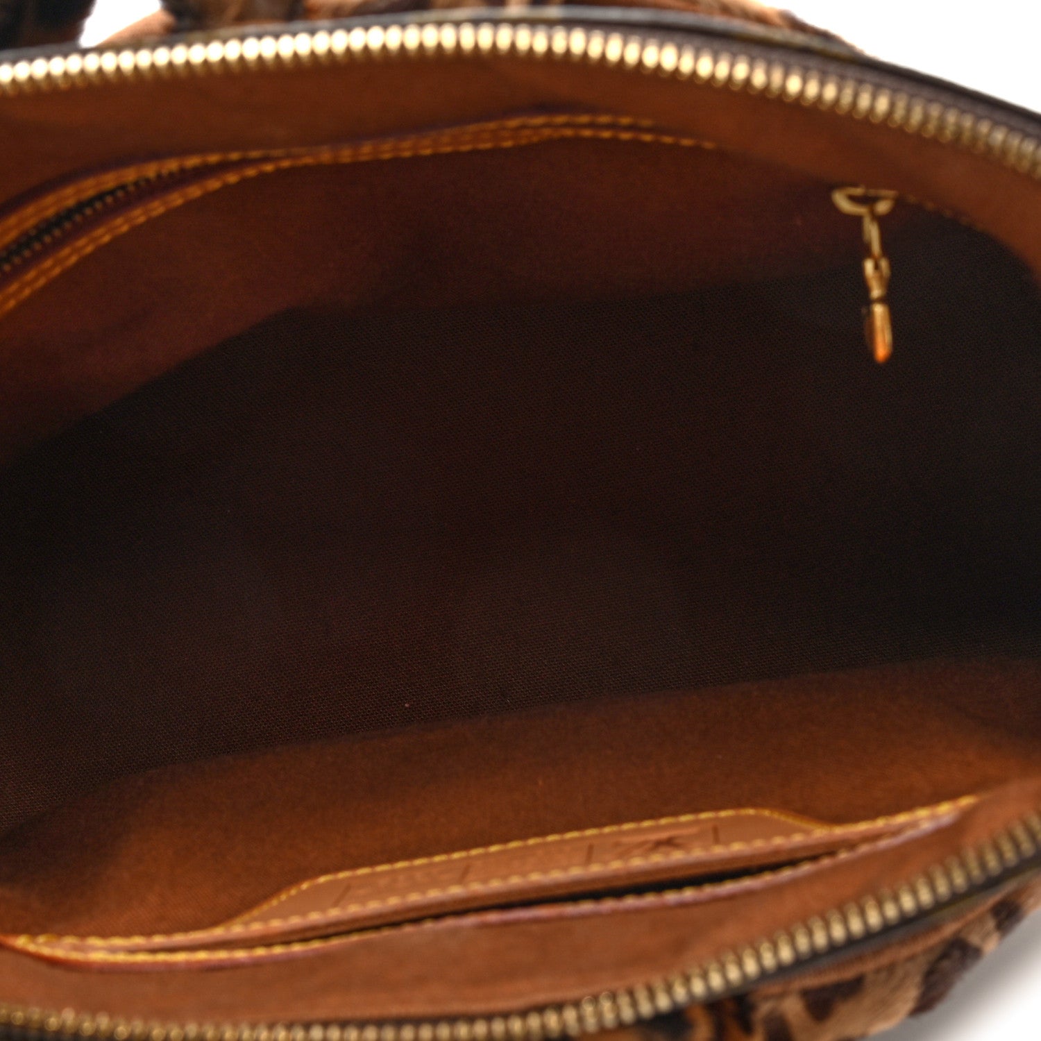 Monogram Azzedine Alaia Leopard Alma