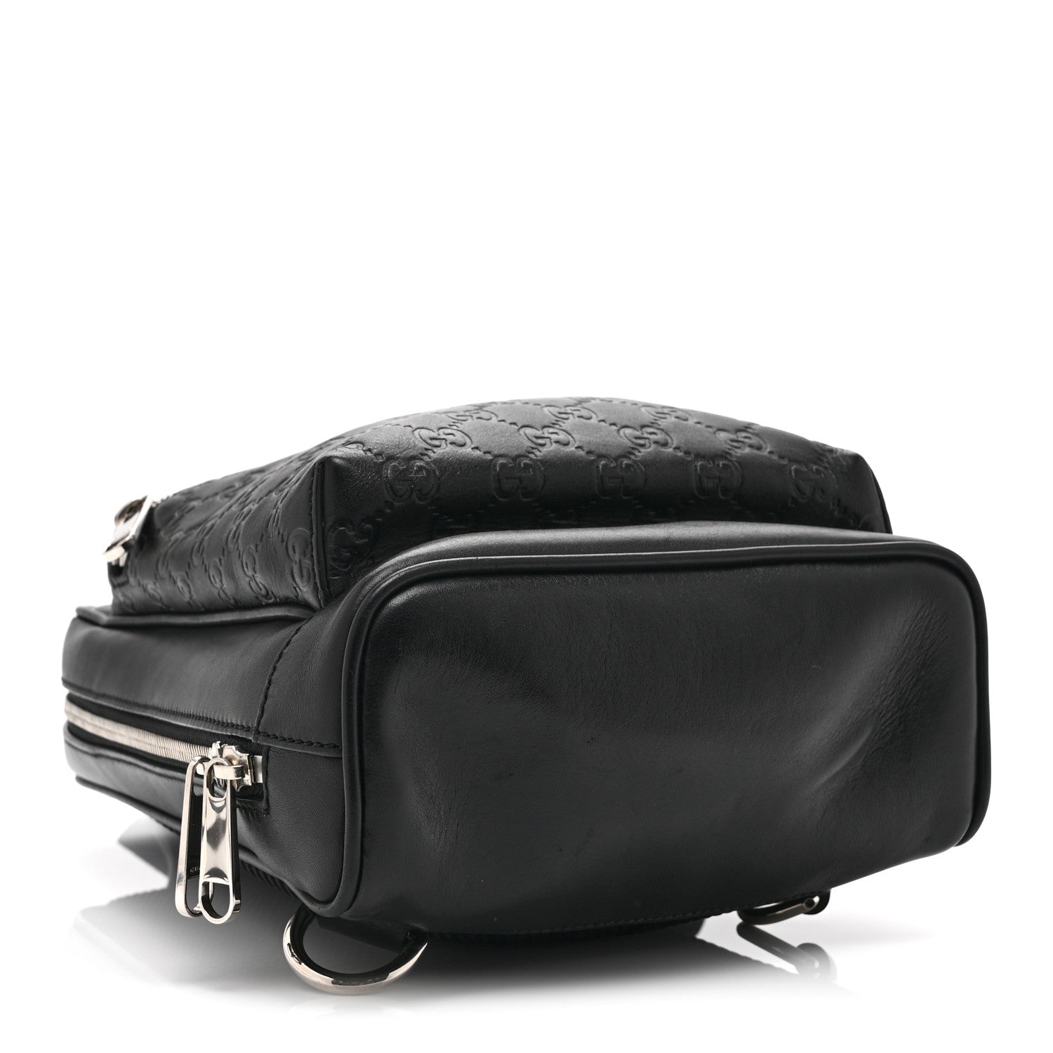 Guccissima Sling Backpack Black