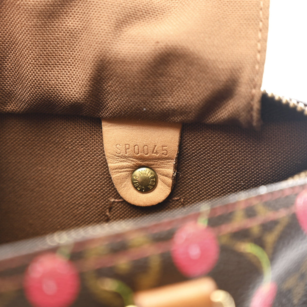 Monogram Cerises Speedy 25