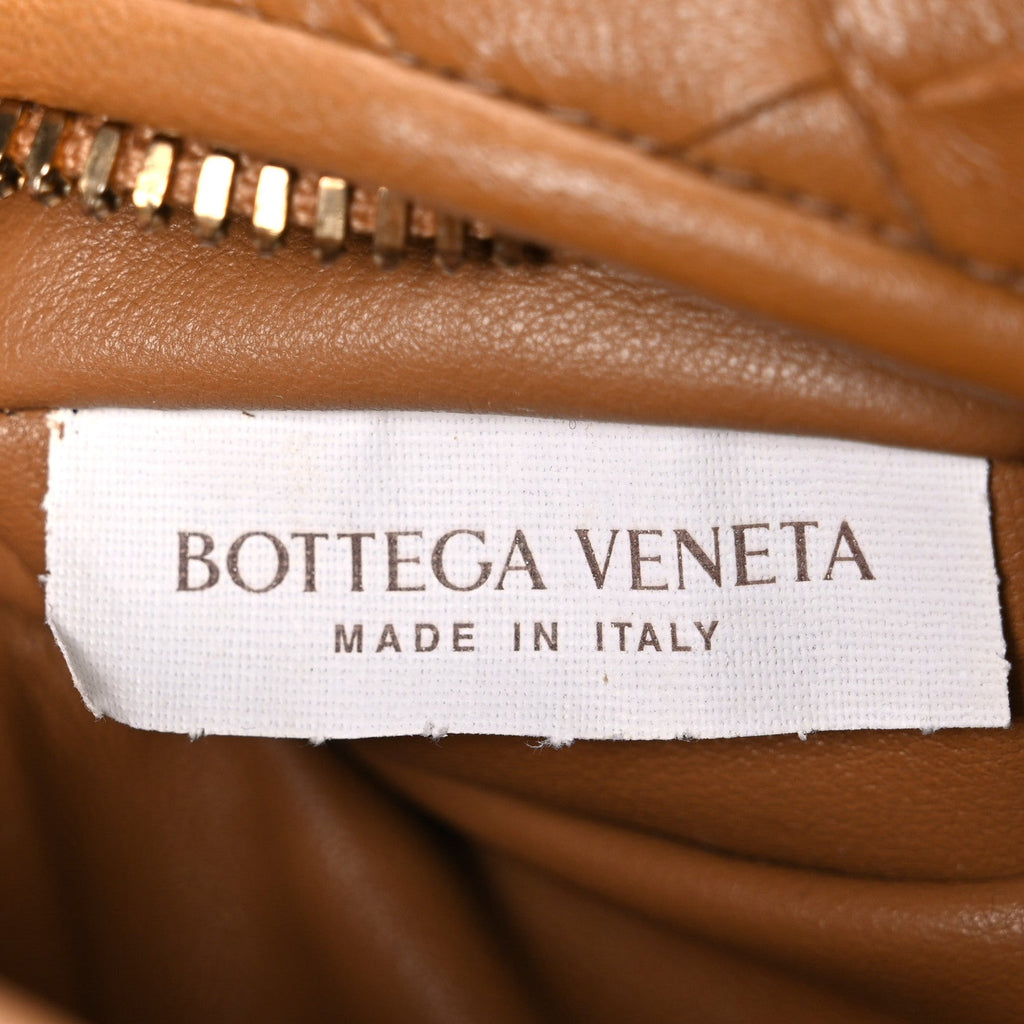 Nappa Intrecciato Mini Jodie Caramel