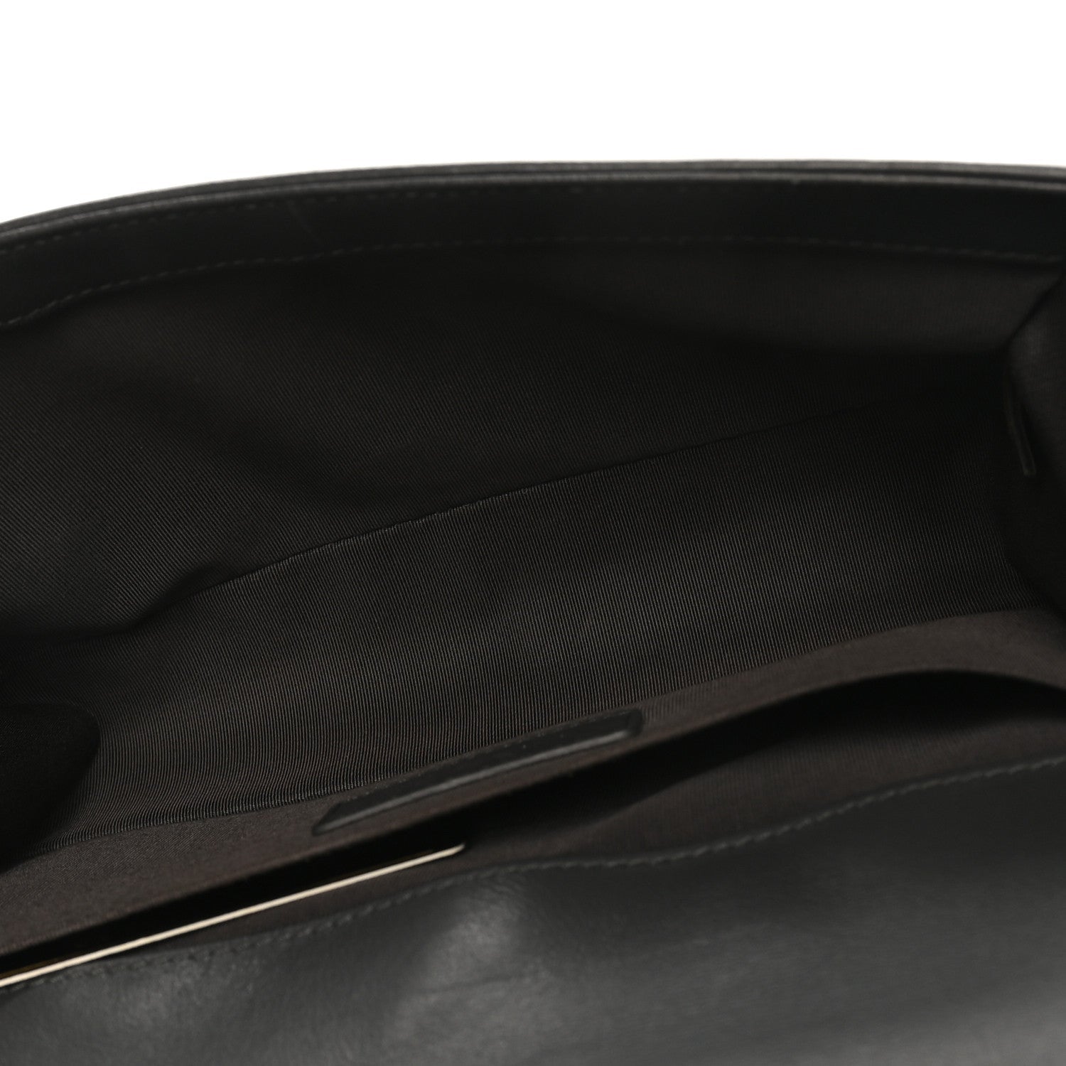 Lambskin Quilted Medium Boy Flap Dark Grey