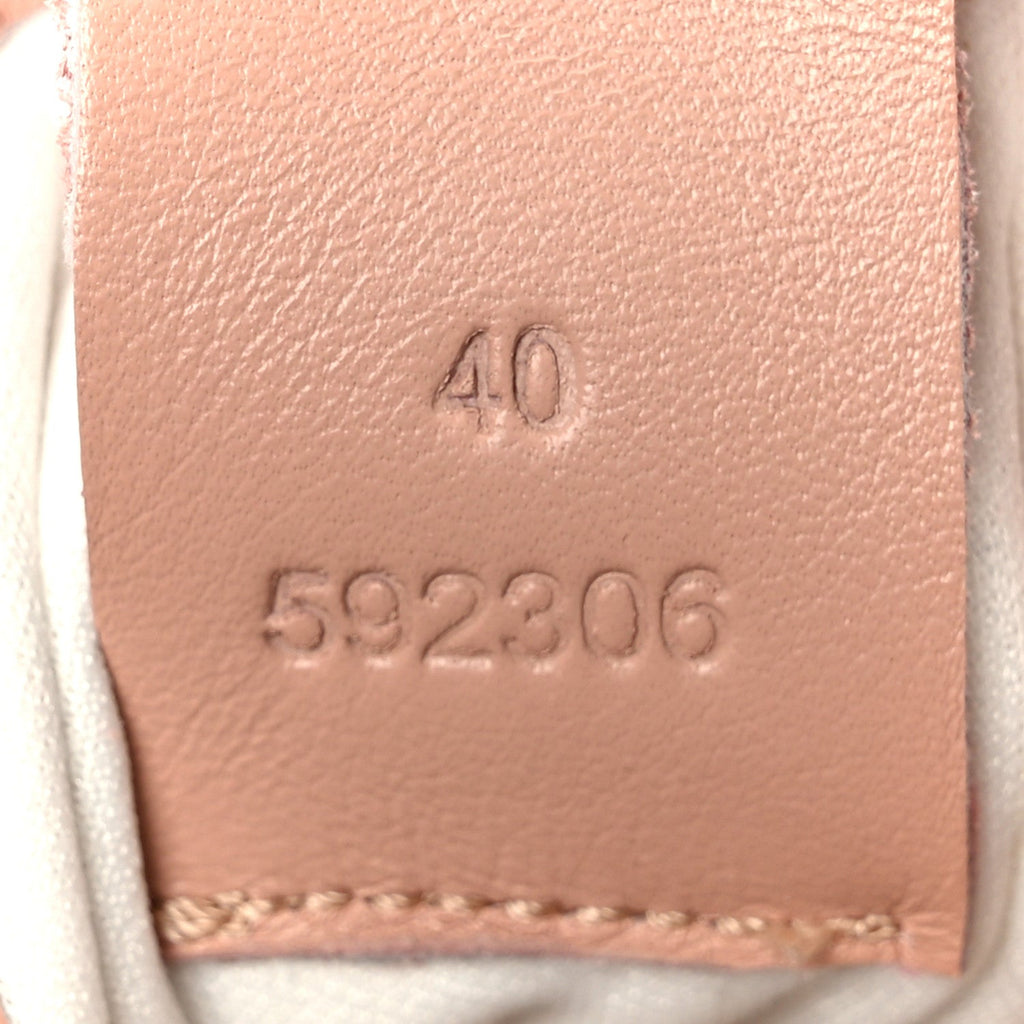 Nylon Suede Flow Runner Sneakers 40 Powder