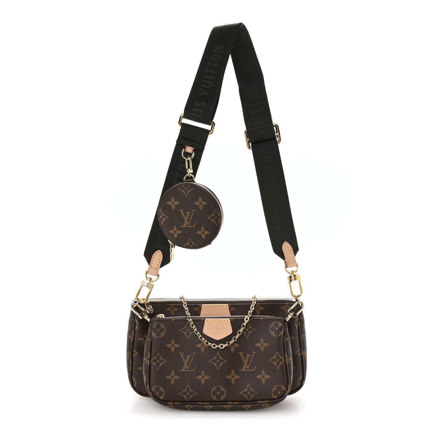 Monogram Multi Pochette Accessories Kaki
