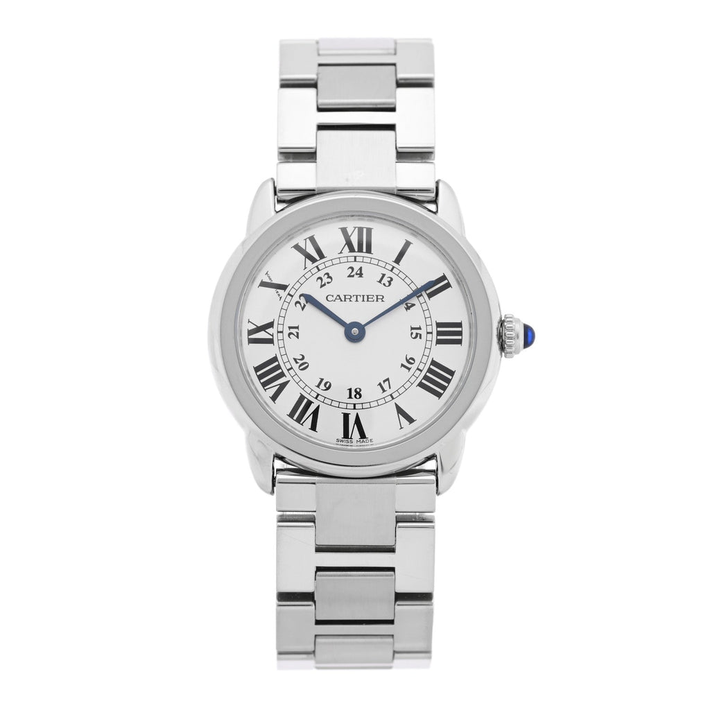 Stainless Steel 29mm Ronde Solo Quartz Watch