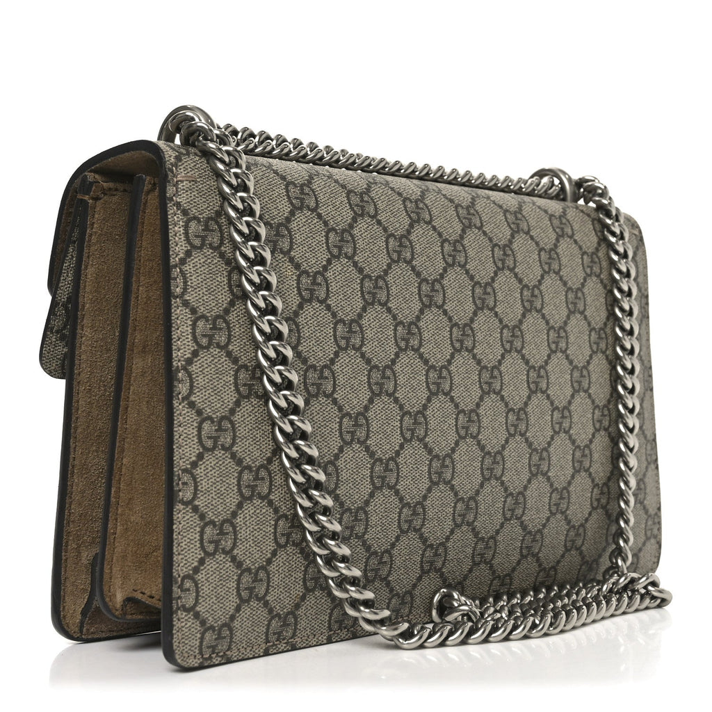 GG Supreme Monogram Small Dionysus Shoulder Bag Taupe
