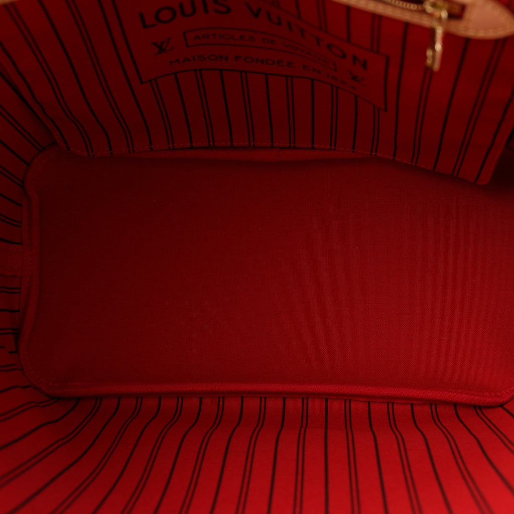 Monogram Neo Neverfull MM Cherry