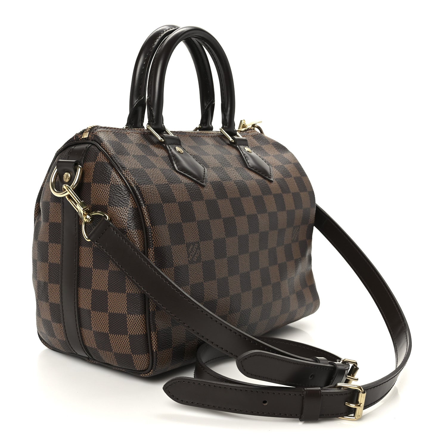 Damier Ebene Speedy Bandouliere 25