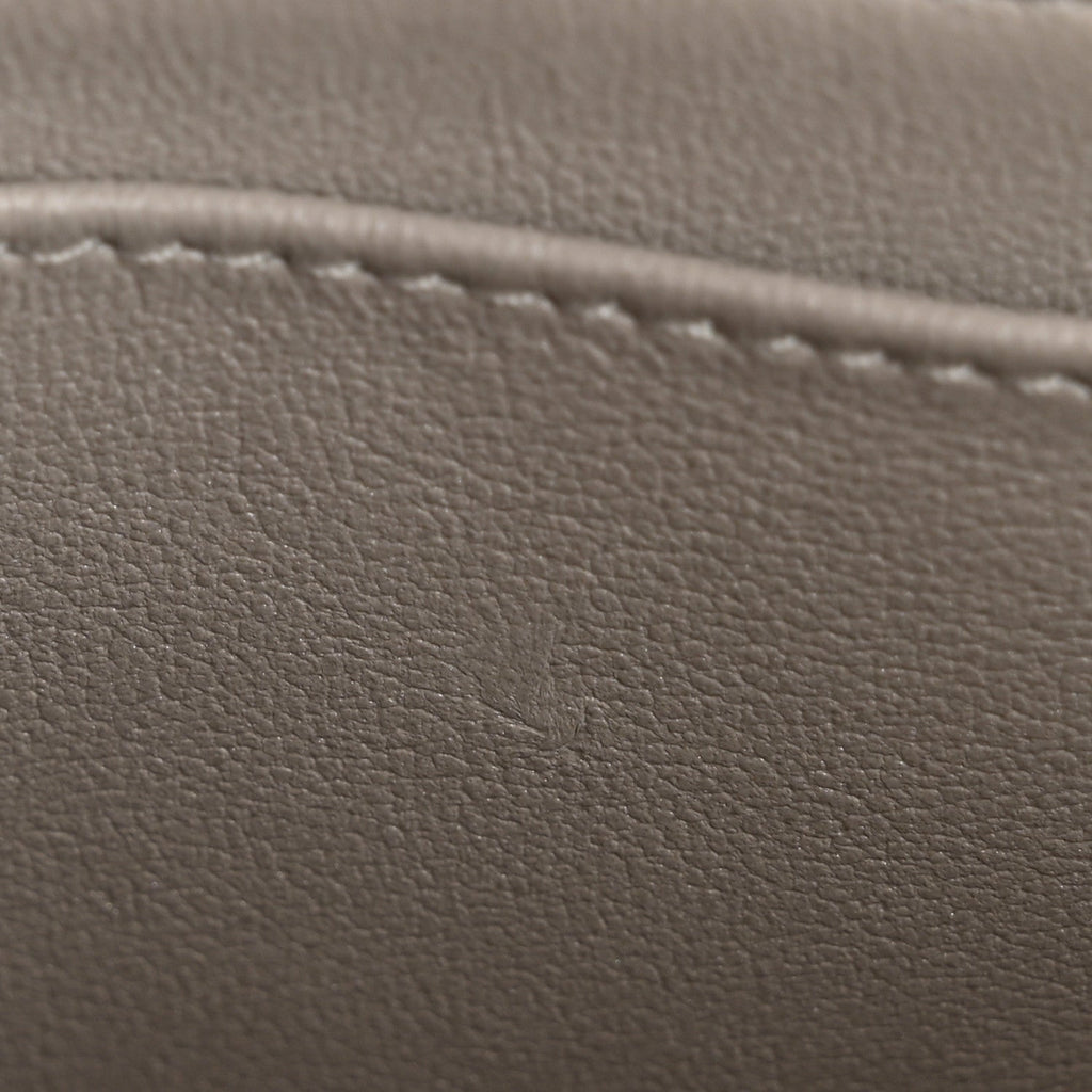 Metallic Goatskin Quilted 2.55 Reissue Mini Flap Silver