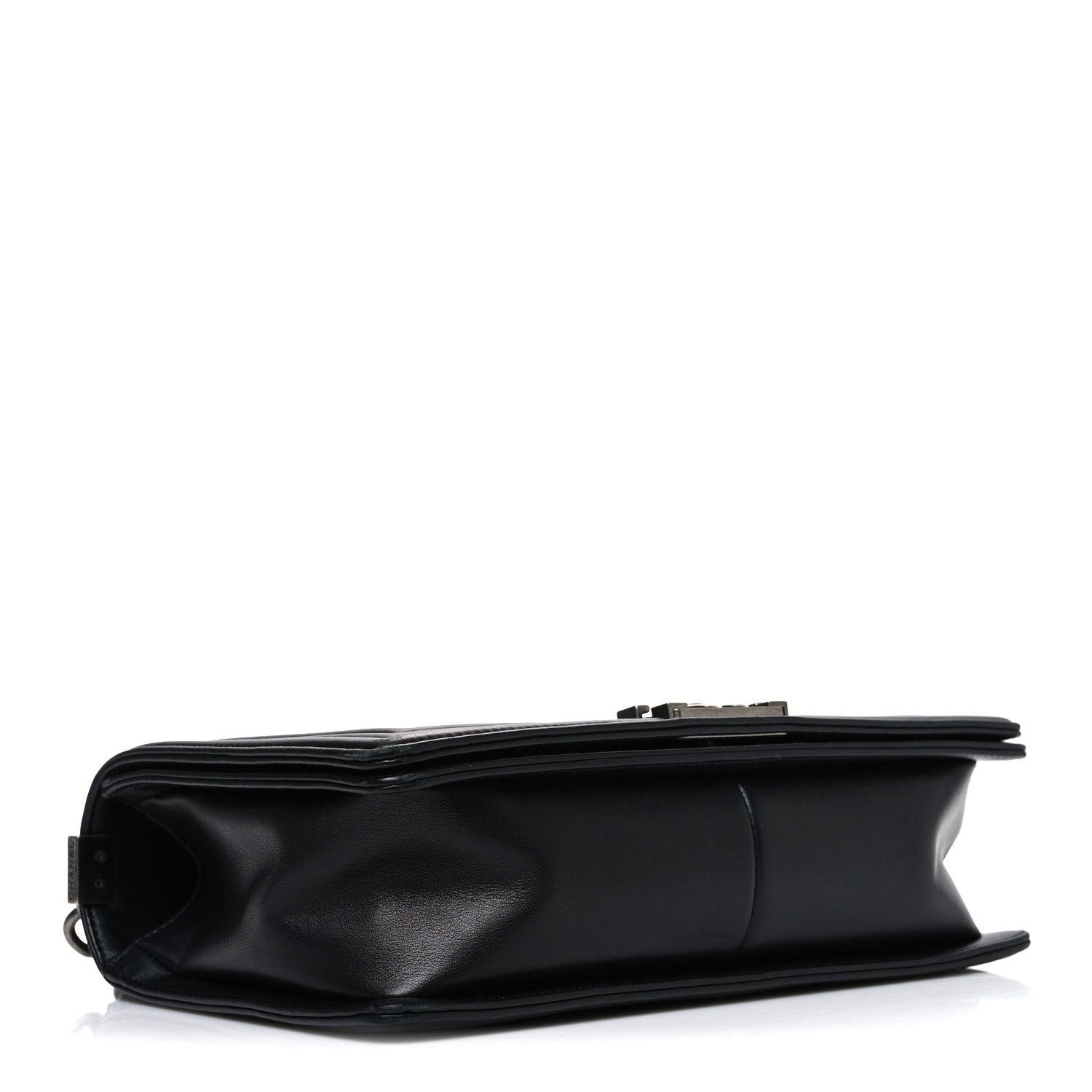 Lambskin Quilted New Medium Boy Flap Black