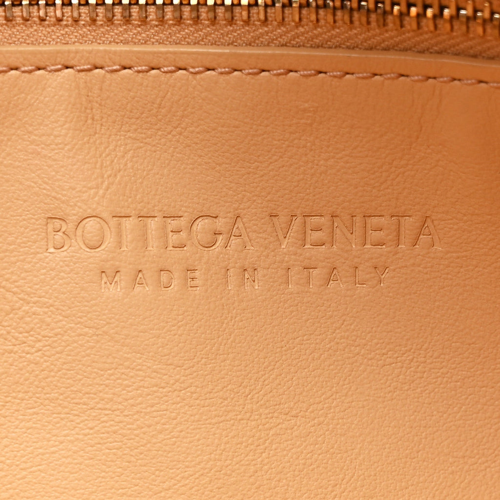 Nappa Intrecciato Small Jodie Hobo Almond