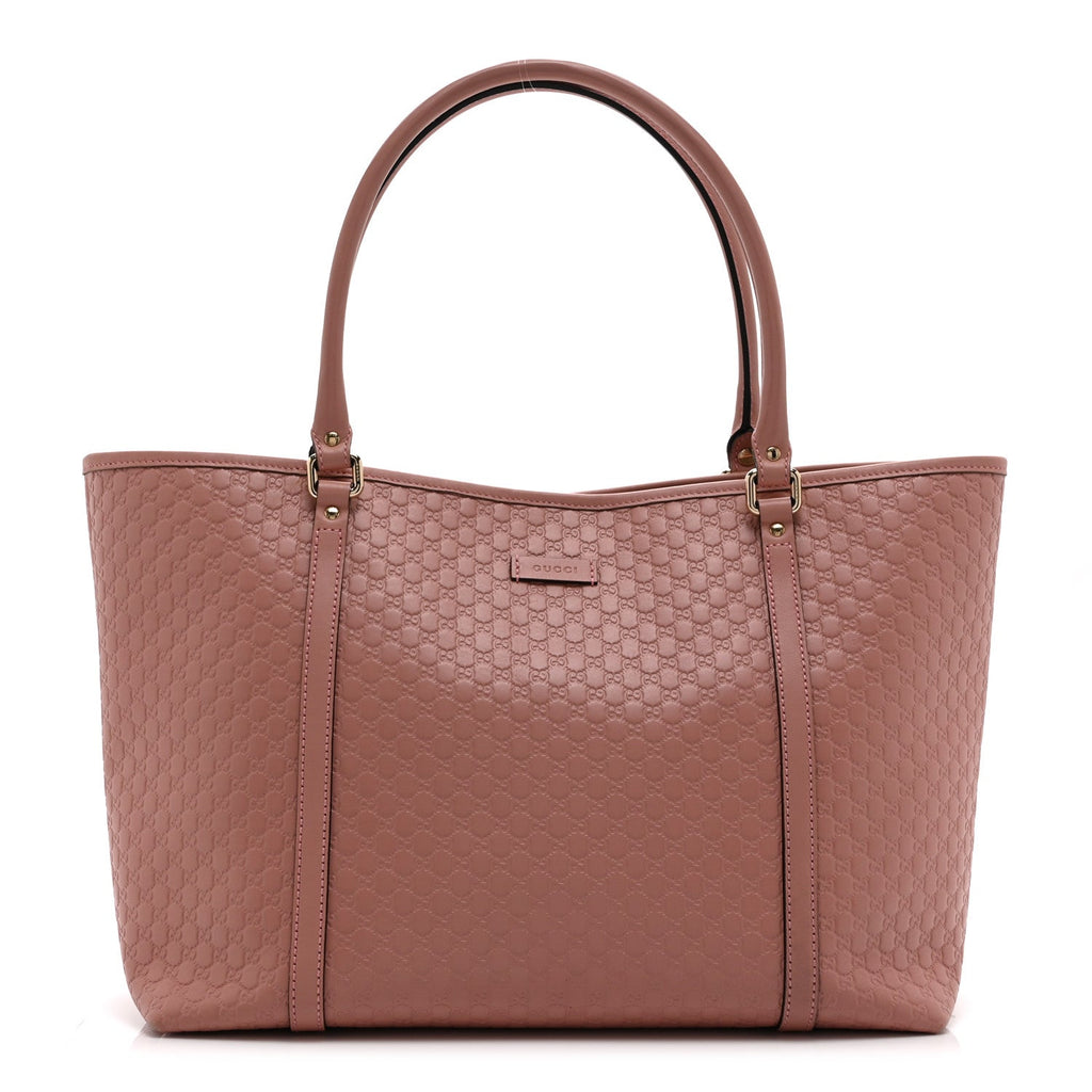 Microguccissima Medium Joy Tote Soft Pink