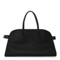 Matte Grained Calfskin EW Margaux Black