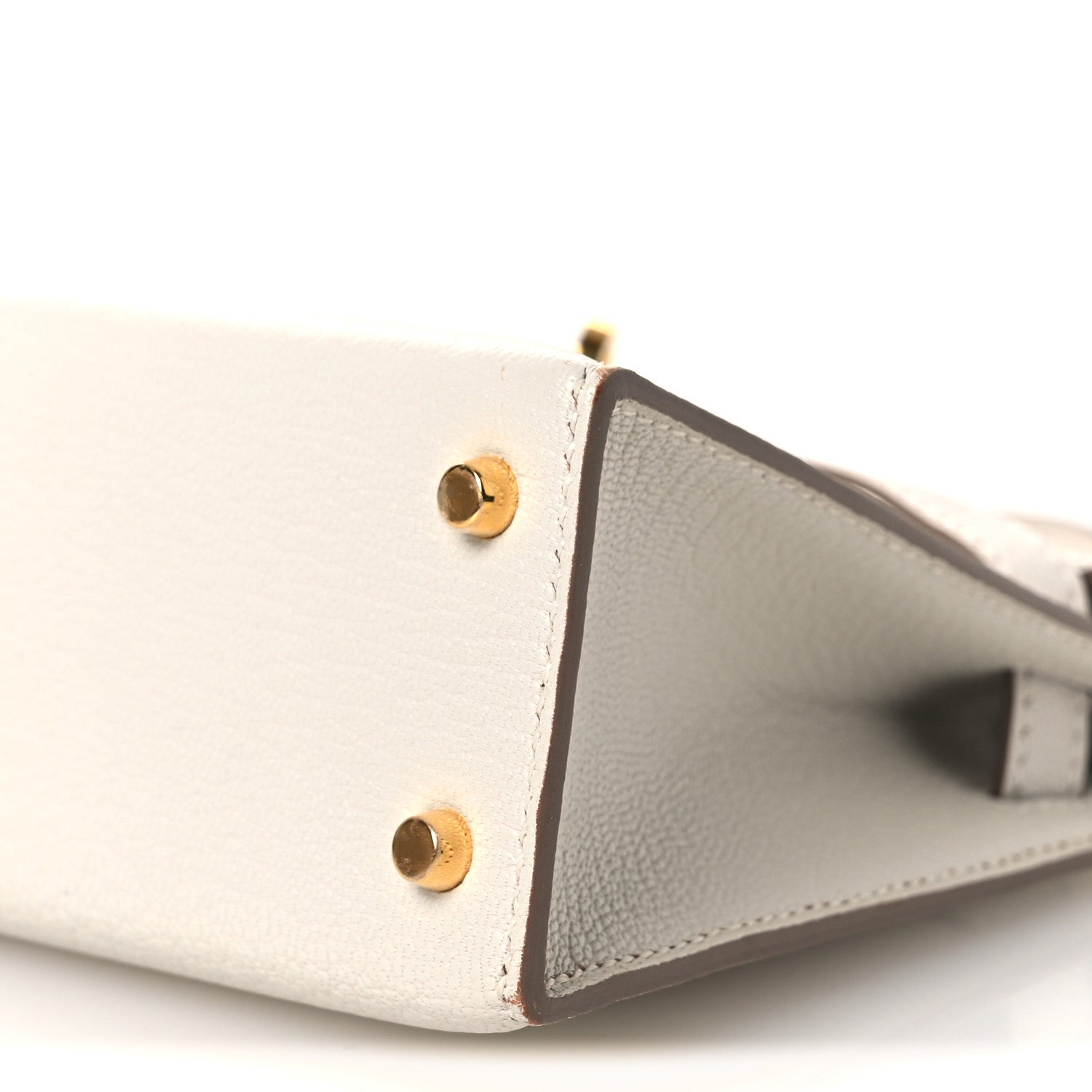 Chevre Mysore Mini Kelly Sellier 20 Mushroom
