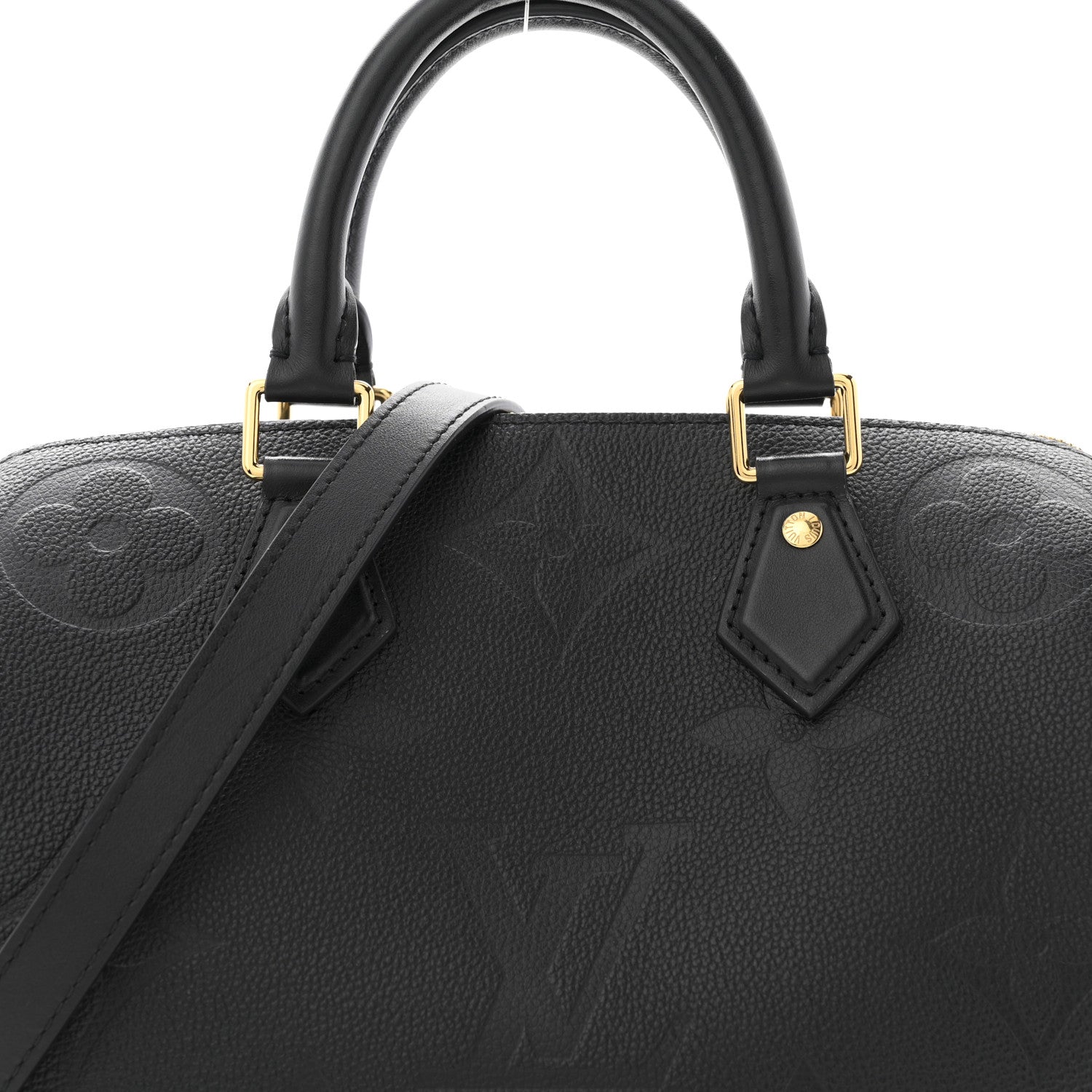 Empreinte Monogram Giant Speedy Bandouliere 25 Black