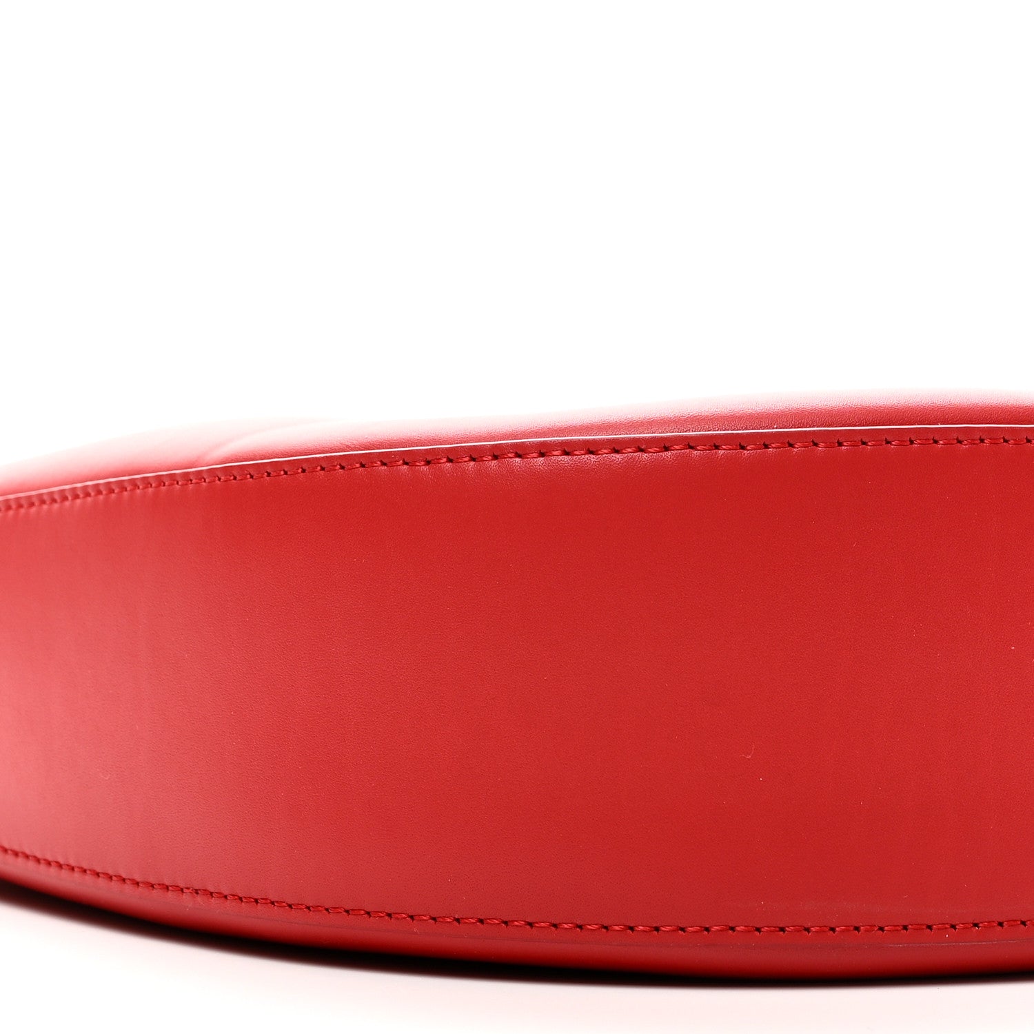 Satin Calfskin Jacquard Luna Bag Scarlet Red