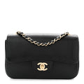 Lizard Mini Rectangular Flap Black