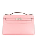 Swift Kelly Pochette Clutch Rose Sakura