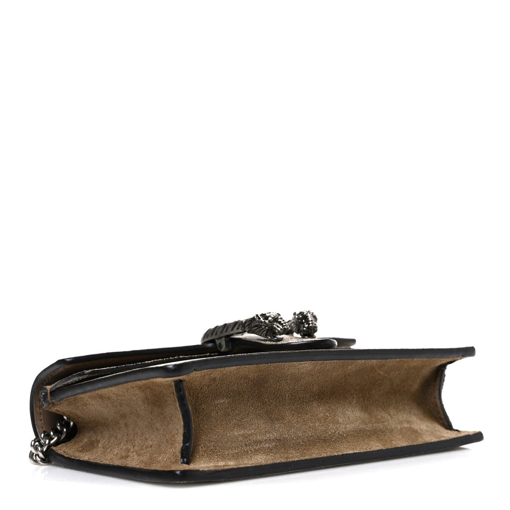 GG Supreme Monogram Super Mini Dionysus Shoulder Bag Taupe