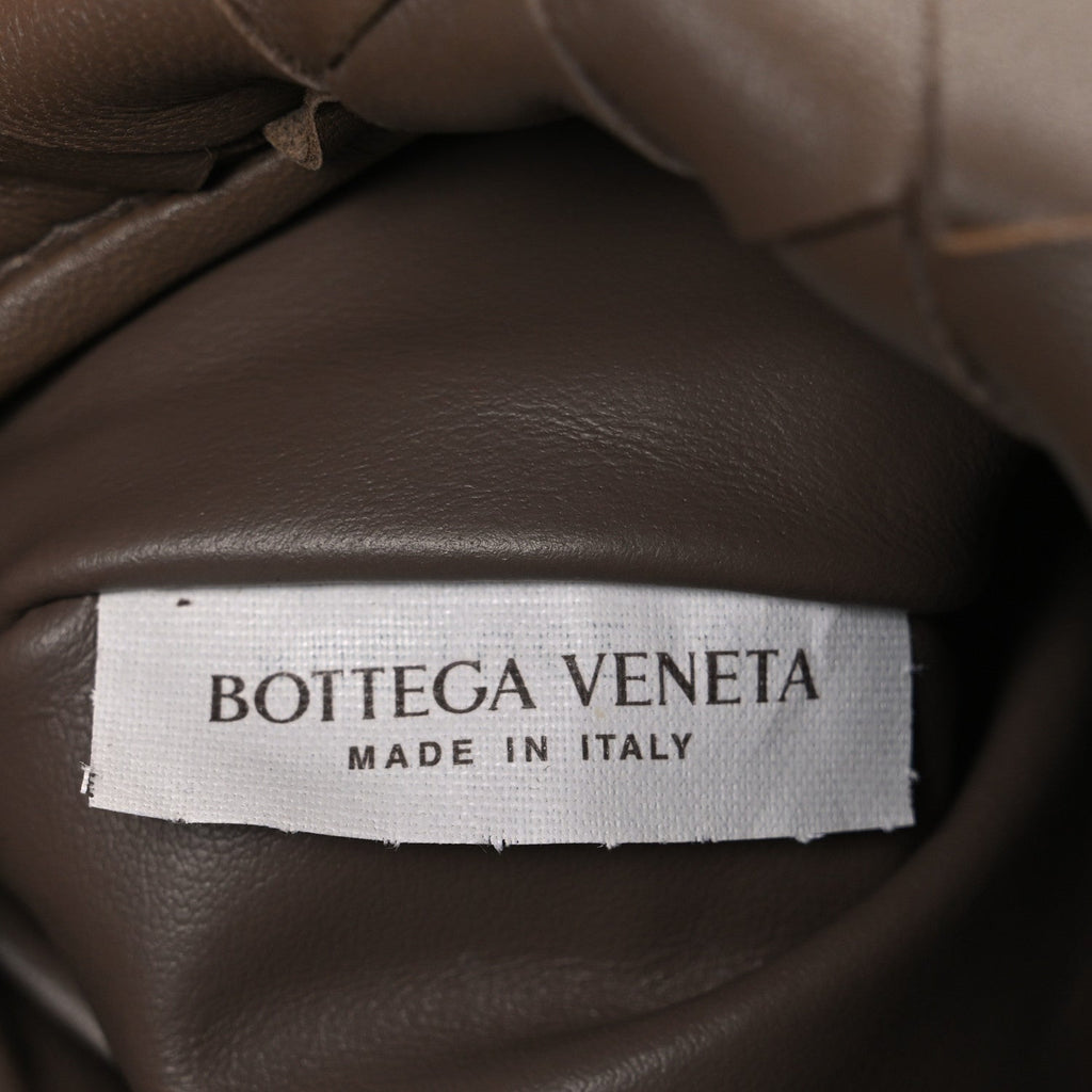 Nappa Intrecciato Mini Jodie Dark Taupe