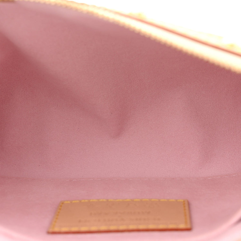 LV X TM Monogram Pochette Accessories Sakura Brown