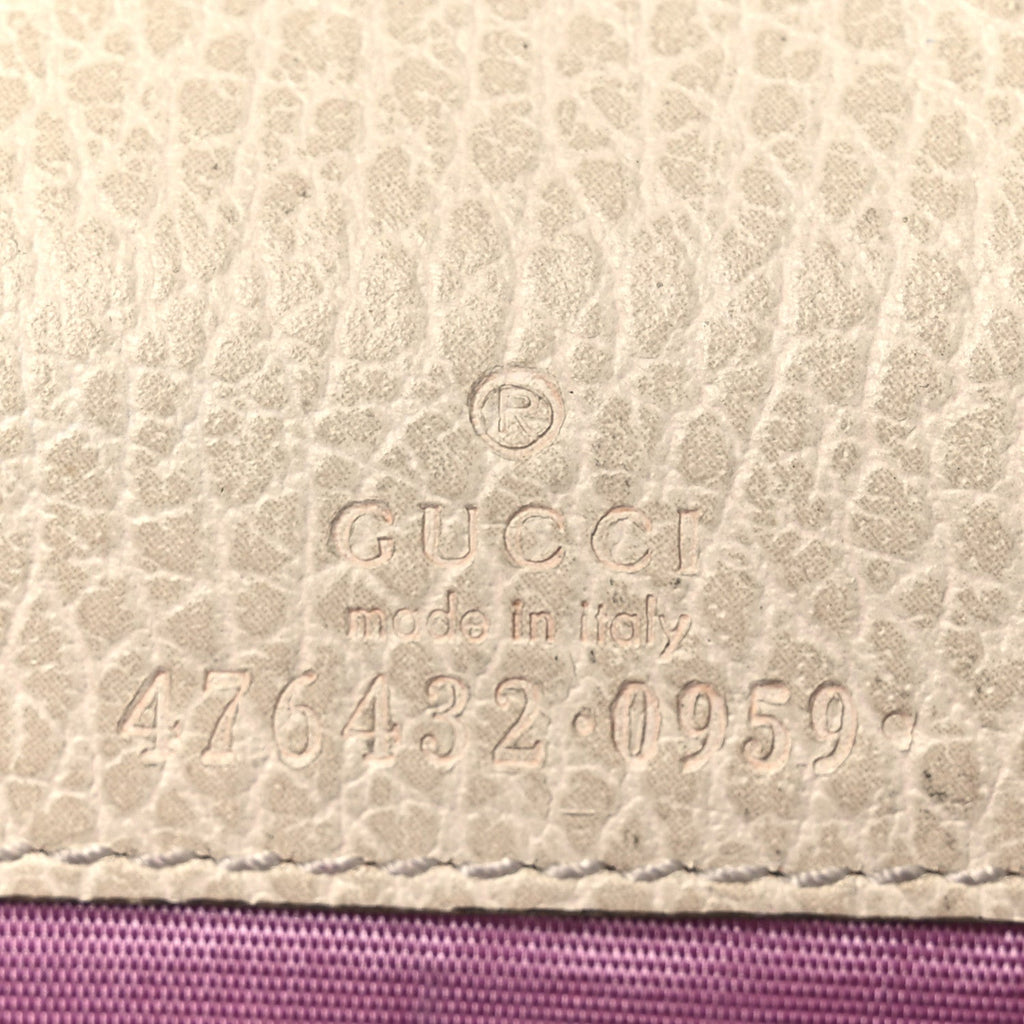 Dollar Calfskin Crystal Super Mini Dionysus Shoulder Bag Mystic White Black Diamond