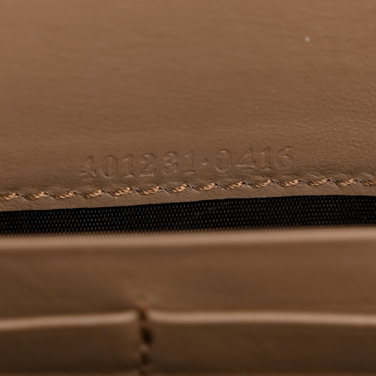 GG Supreme Monogram Mini Dionysus Chain Wallet Beige Taupe