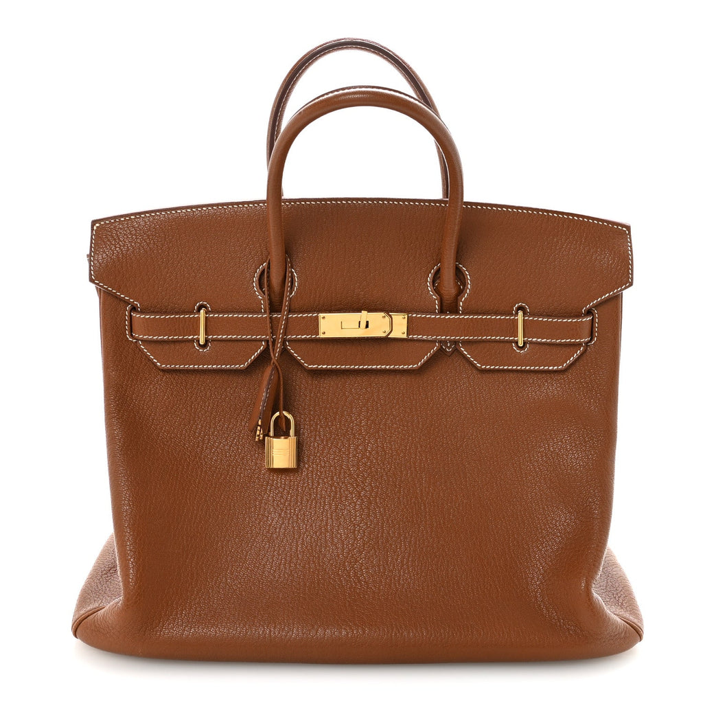 Chevre de Coromandel HAC Birkin 36 Gold