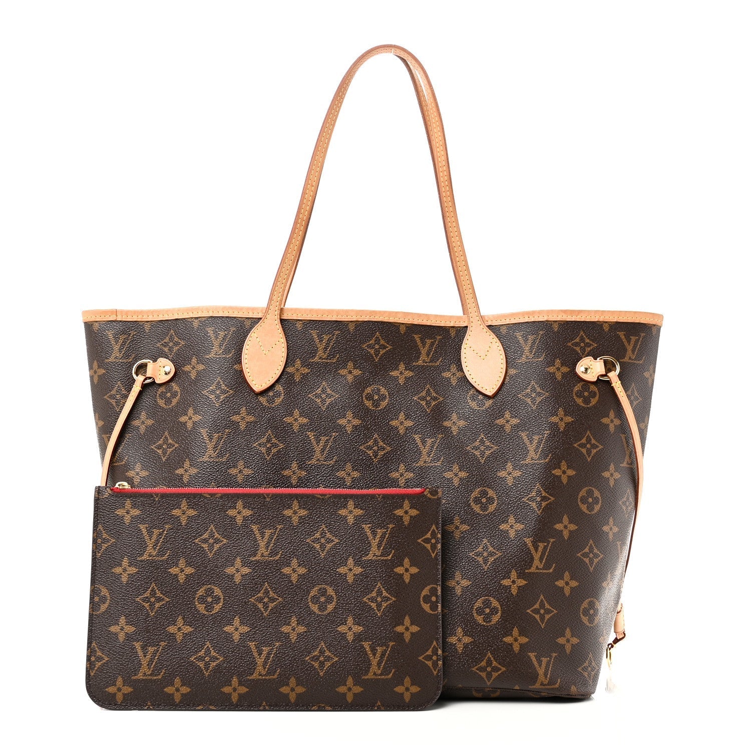 Monogram Neo Neverfull MM Cherry