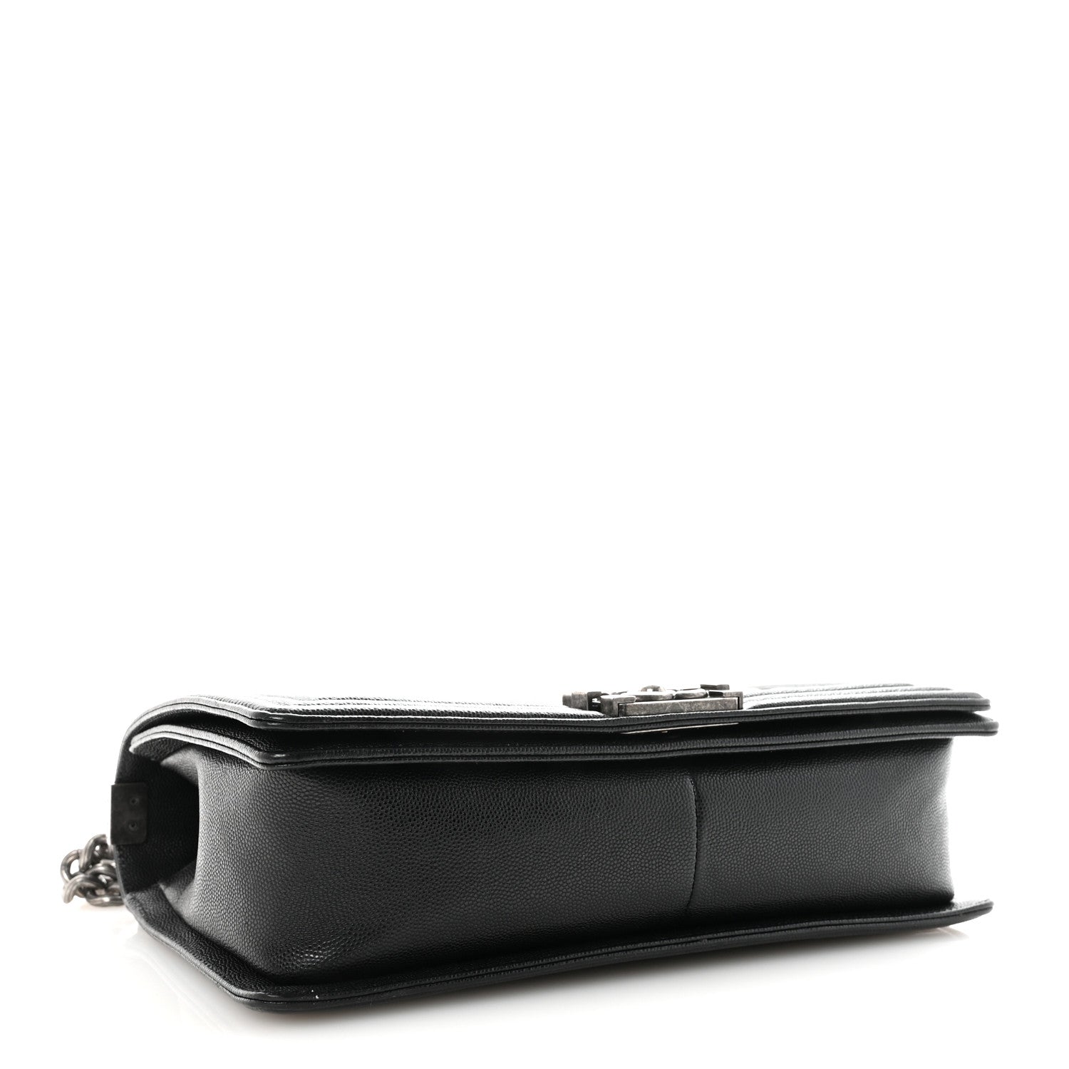 Caviar Quilted New Medium Boy Flap Black