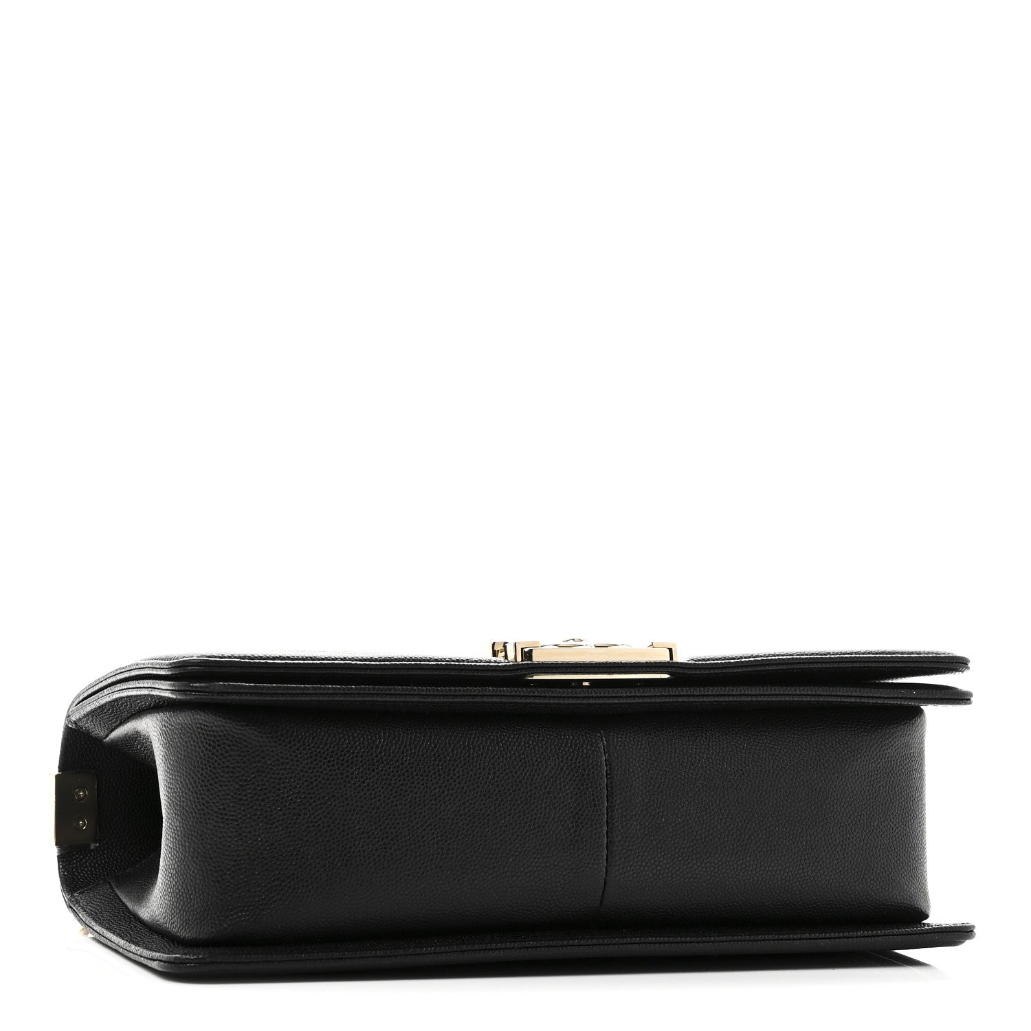 Caviar Quilted Medium Boy Flap Black