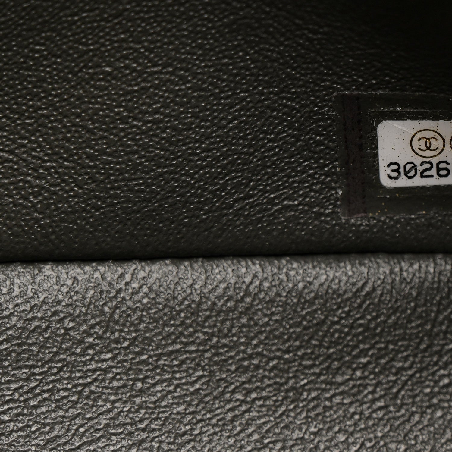 Lambskin Quilted Mini Rectangular Flap Dark Grey