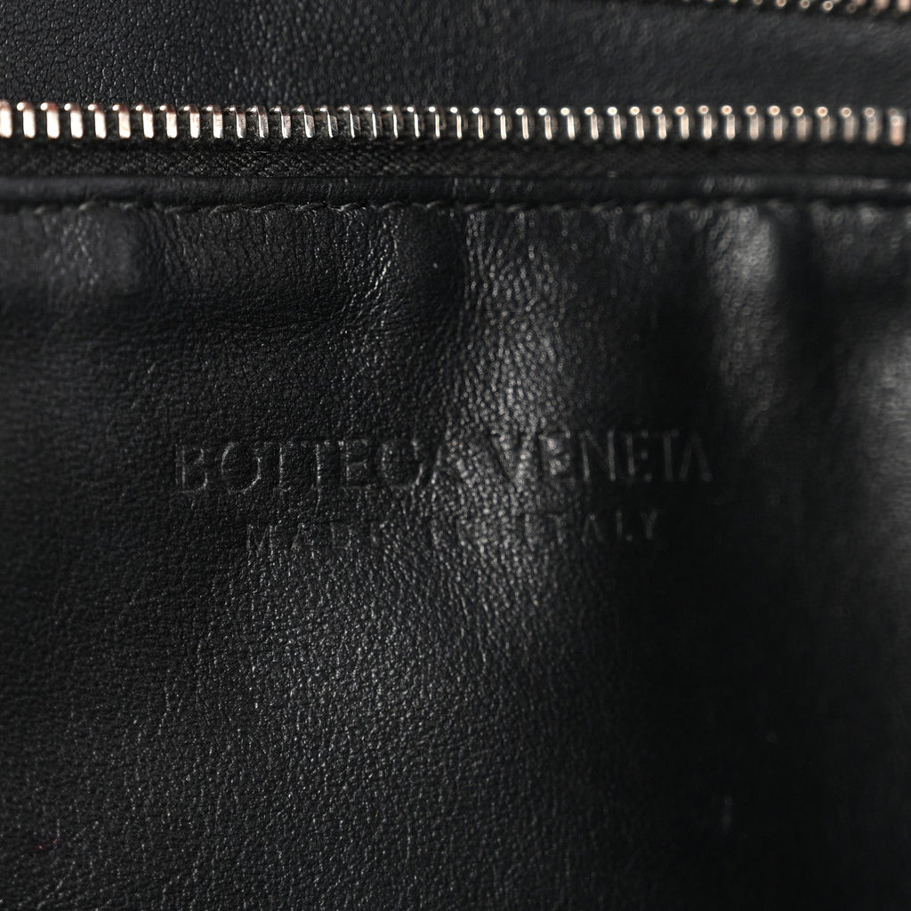 Nappa Intrecciato Small Jodie Hobo Black