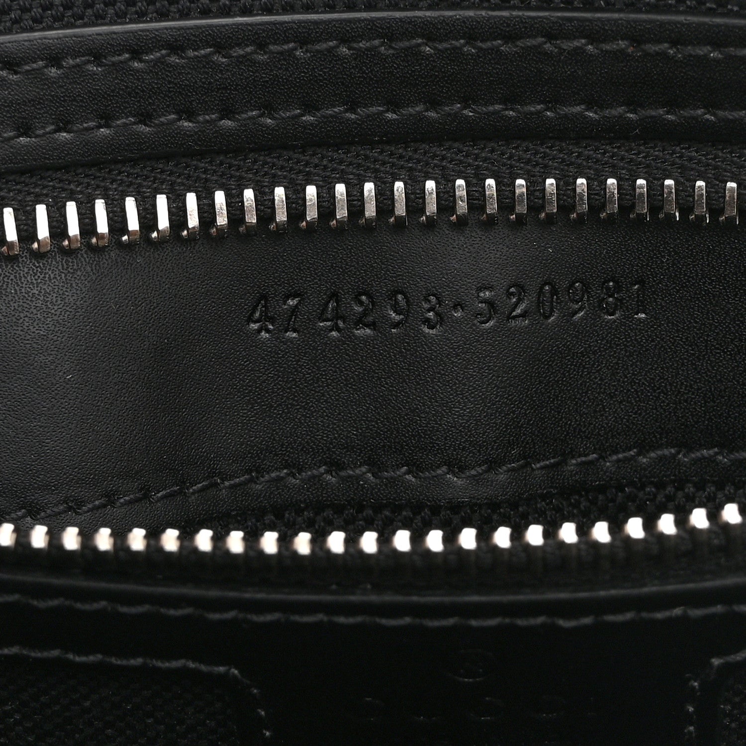 Soft GG Supreme Monogram Web Belt Bag Black Grey