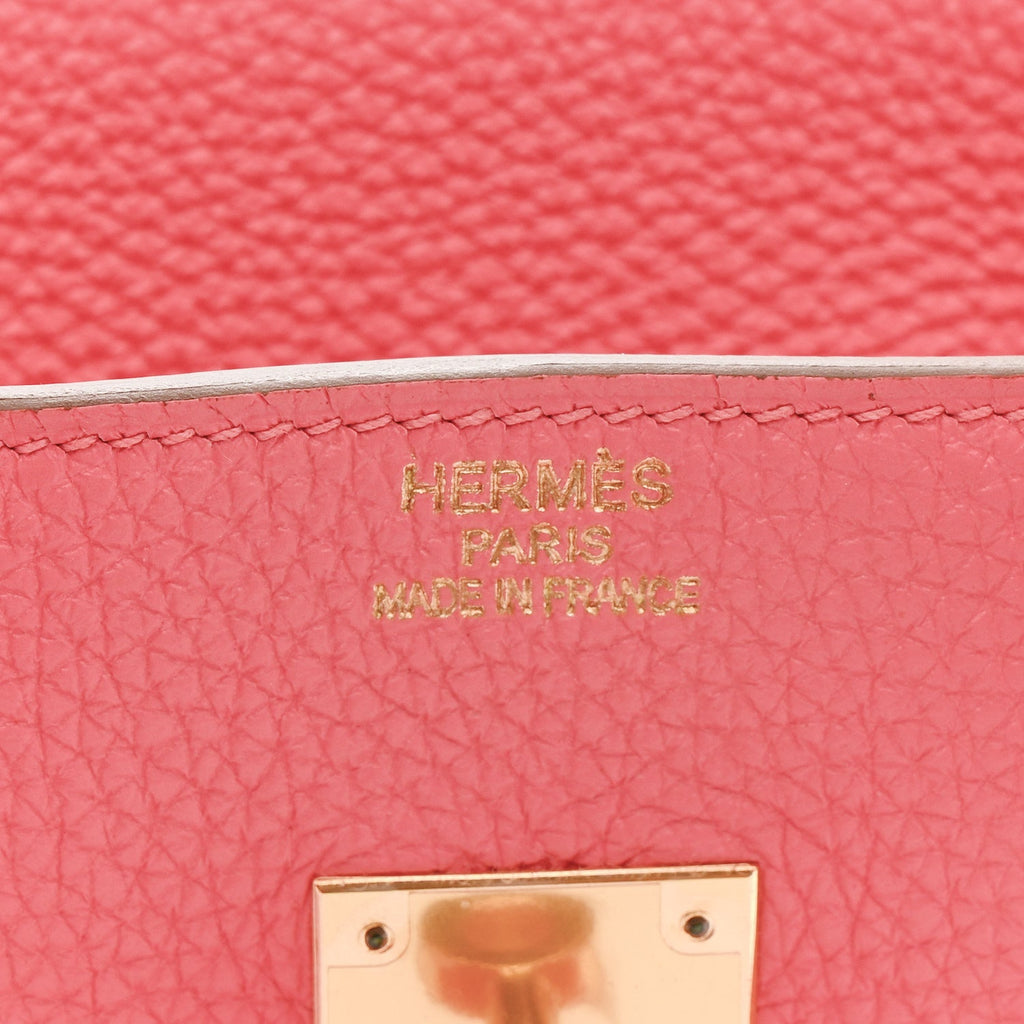 Togo Birkin 35 Rose Lipstick