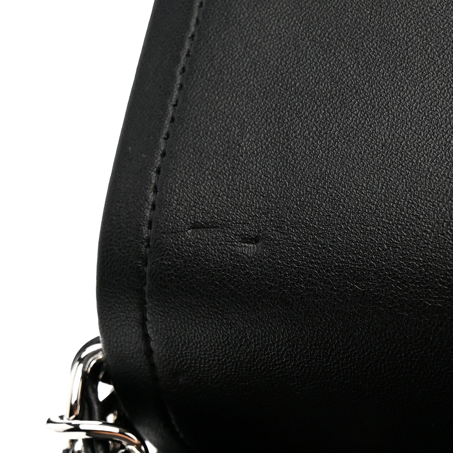 Lambskin Quilted Jumbo Double Flap Black